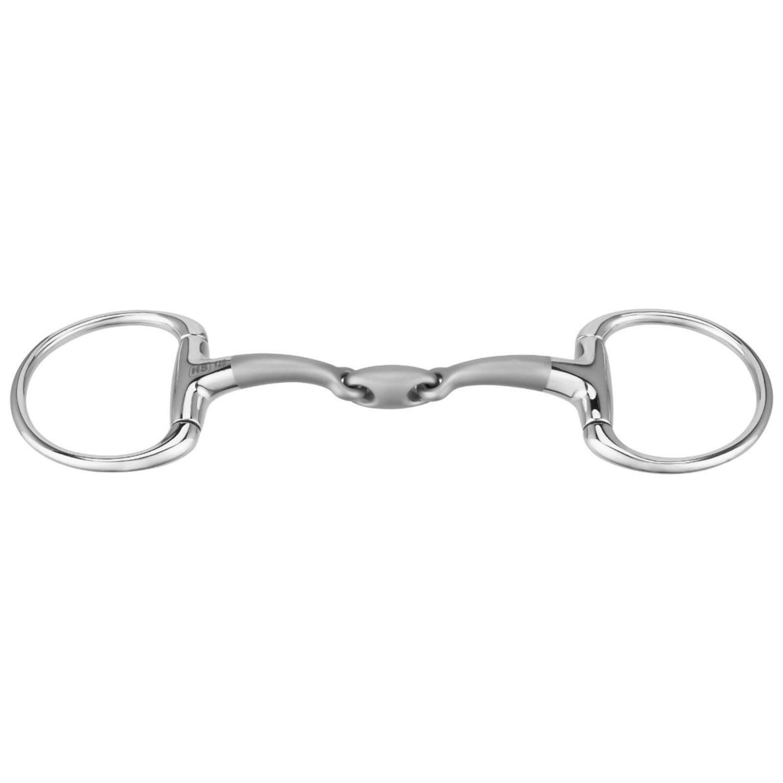 Sprenger bit Satinox olive head double broken water snaffle 14 mm