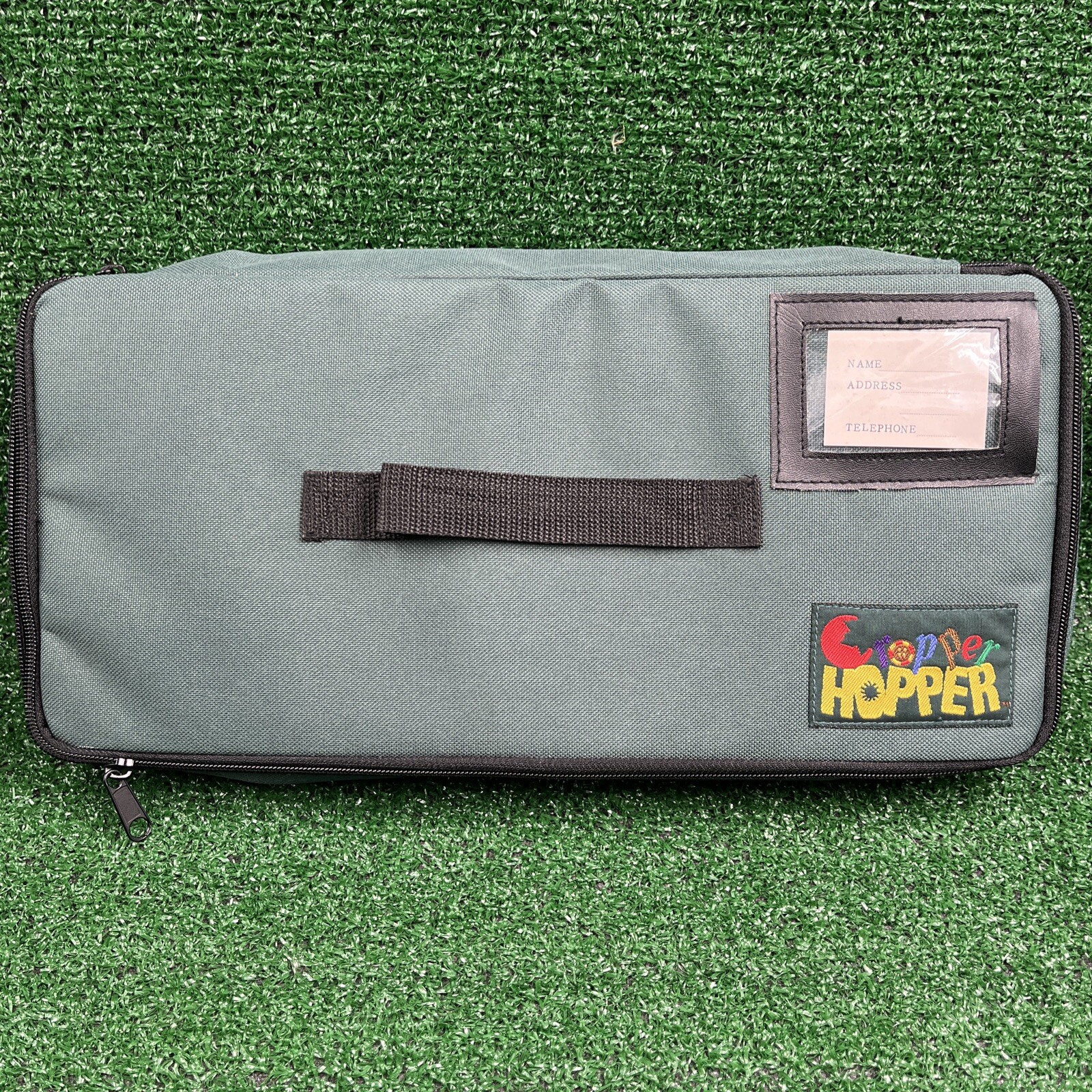 Cropper Hopper Craft Bag Carrying Case  Hobby Storage Zip Close Green