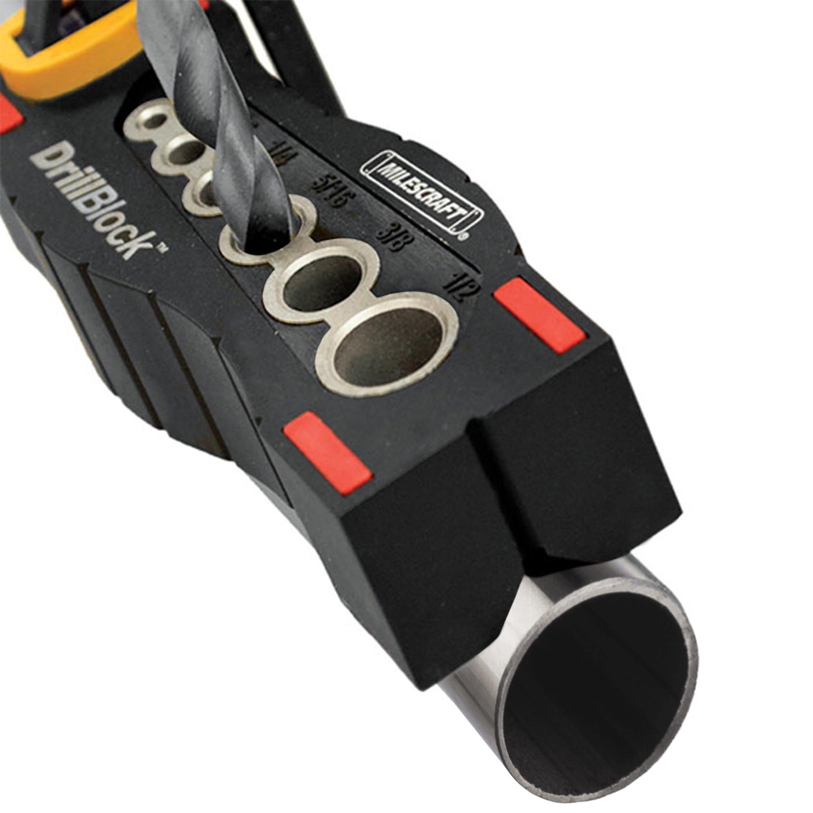 1312 Drill Block - Handheld Drilling Guide, Drilling Jig with Drill Guides fo...