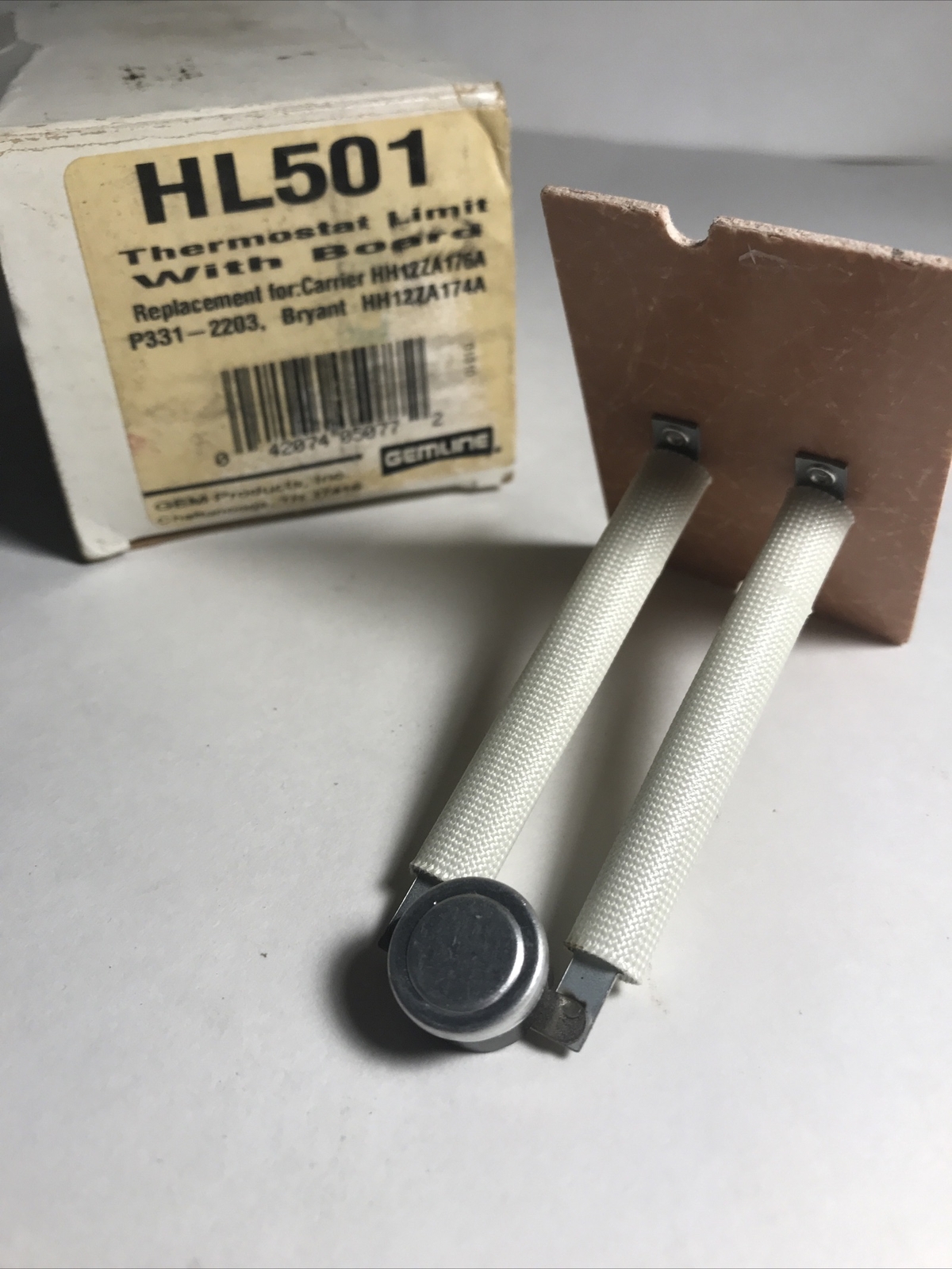 GEMLINE Thermostat Limit With Board, HL501,  NEW, Free Shipping
