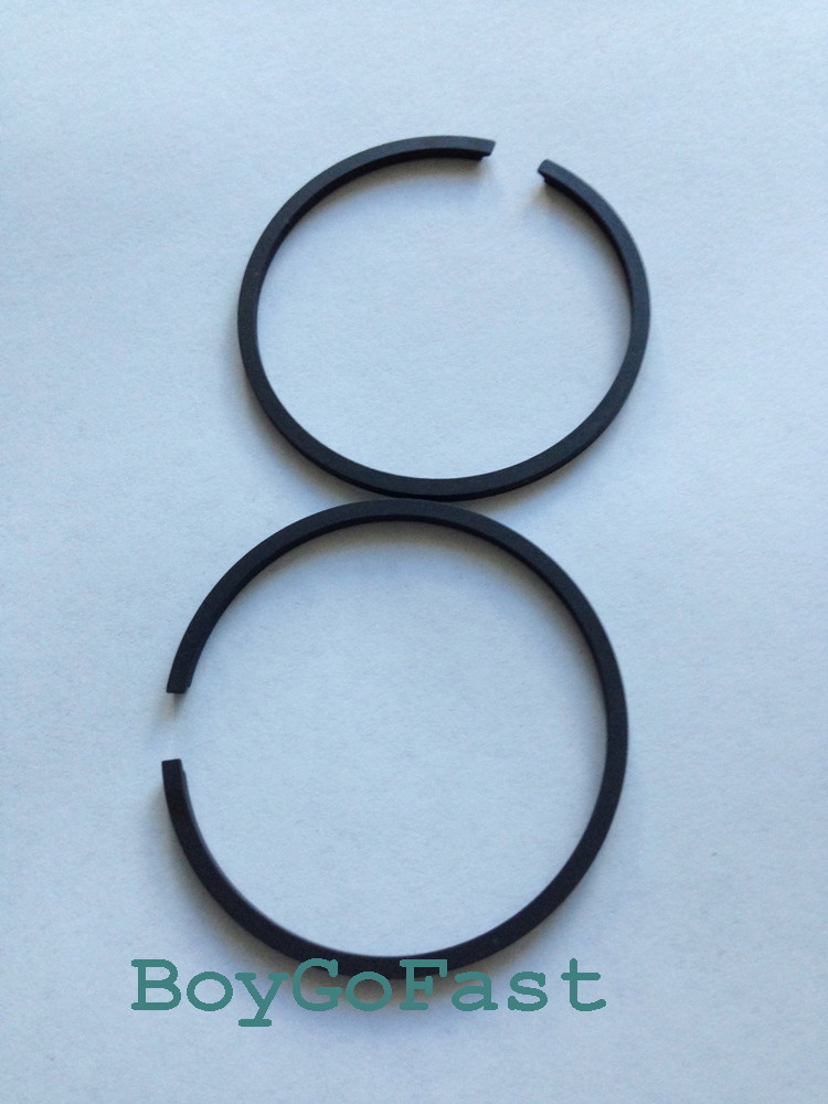 2 piece (1set) Motorized GAS ENGINE parts - 49 / 50cc piston ring