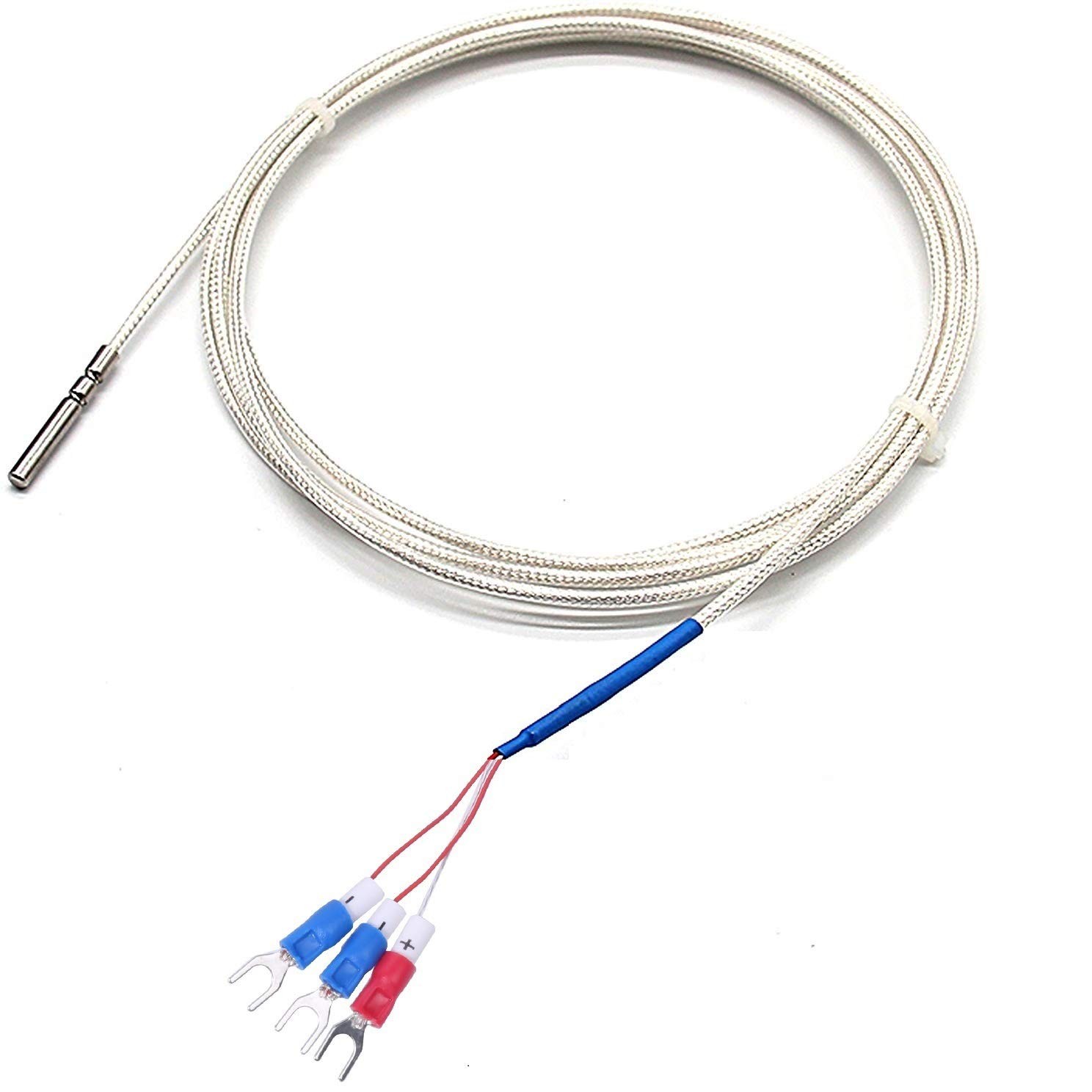 RTD Pt100 Temperature Sensor Probe Jaybva Waterproof Stainless Steel Thermistor