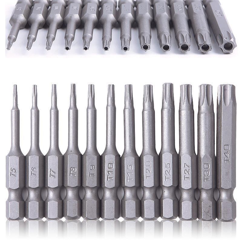 Efficient Tool Kit with Magnetic For Torx Bits Features All Essential Sizes