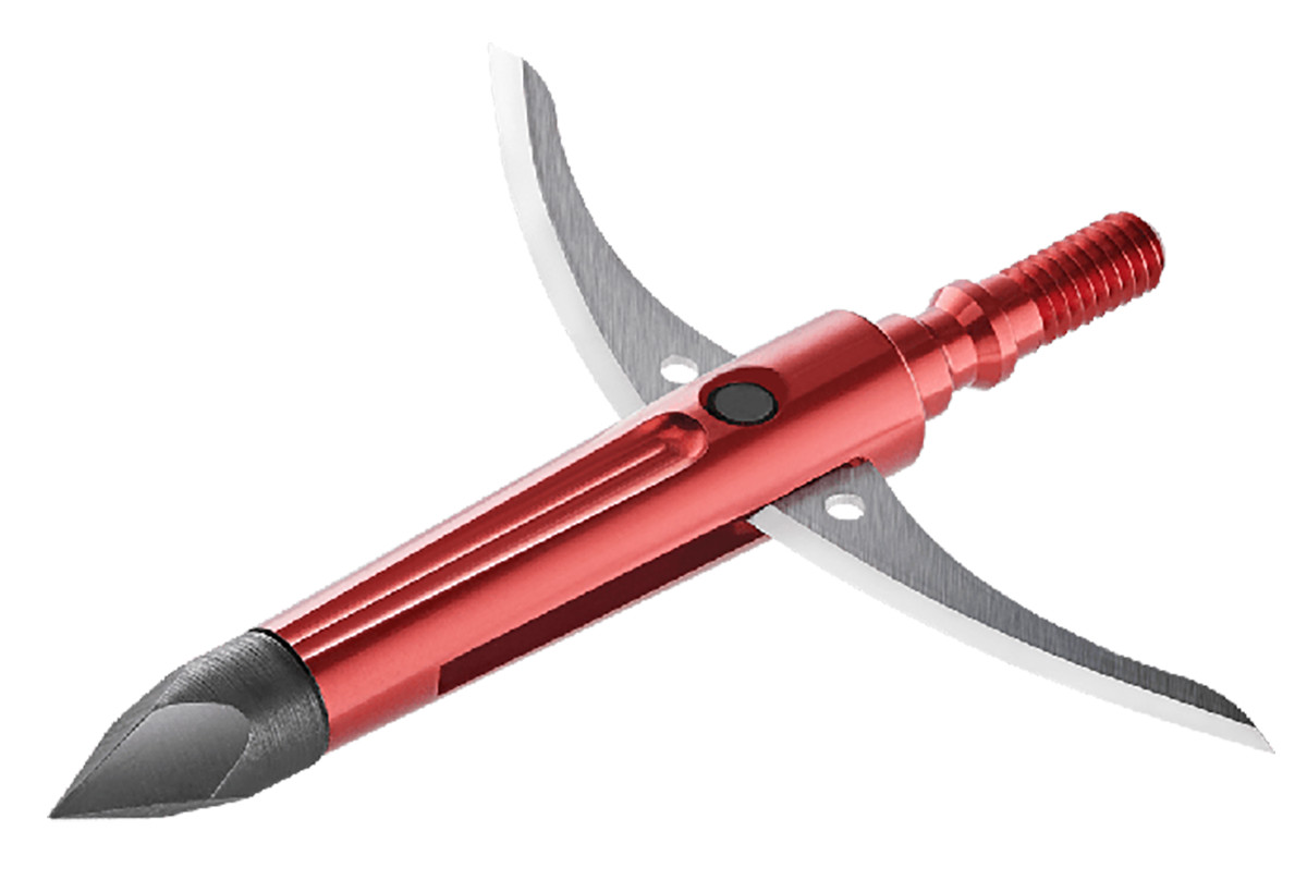 Bloodsport BLS10818 Night Fury Extreme  Cross-Opening Mechanical Broadhead 100 G