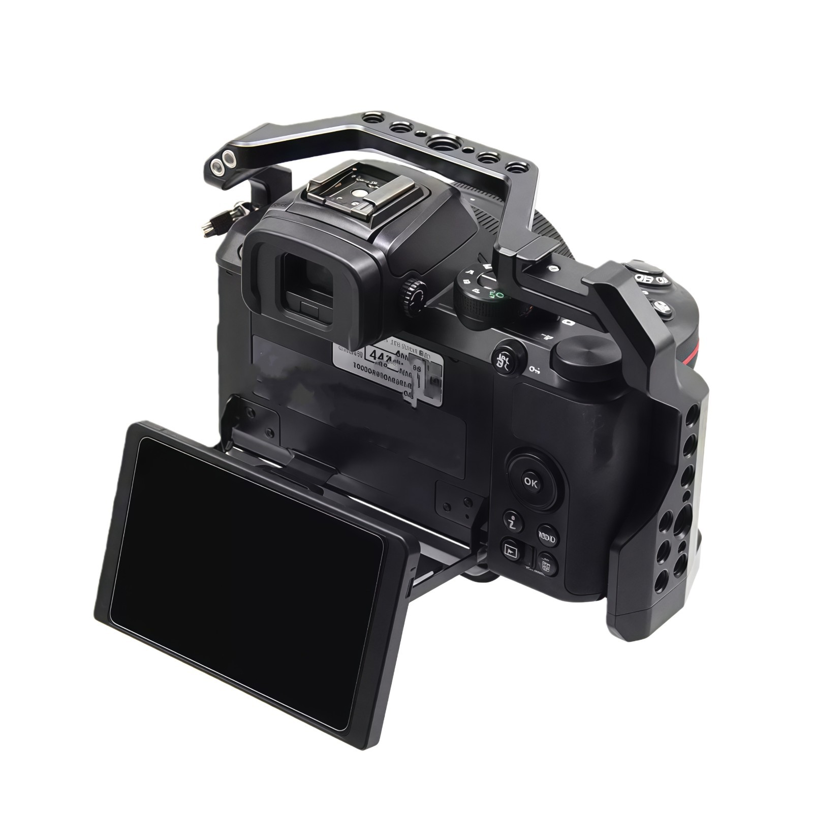 Camera cage quick release stabilizer for Nikon Z50 VLOG expansion