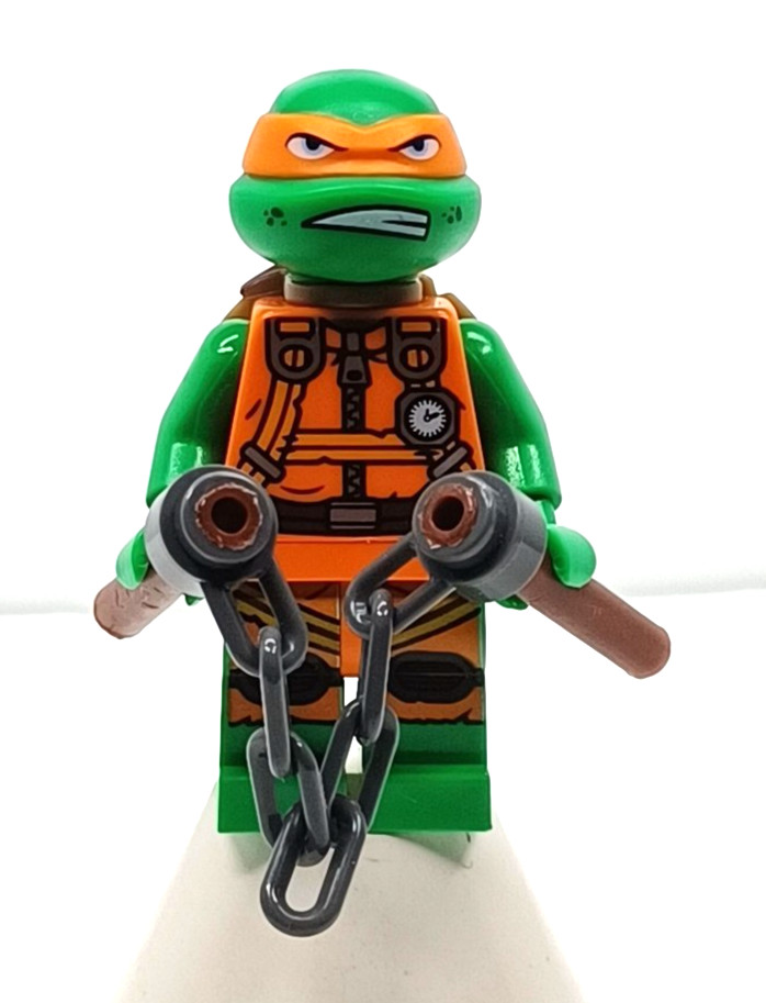 LEGO Teenage Mutant Ninja Turtles Michelangelo Jumpsuit TNT029 from set 79120