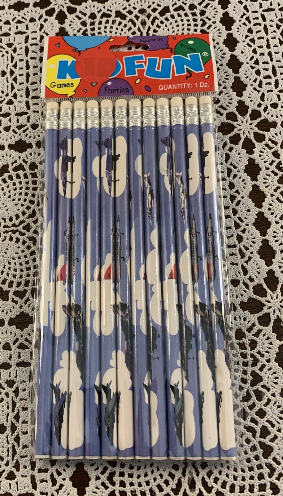 USAF United States Air Force Wooden Pencils 12 Pack Brand New  Airplanes