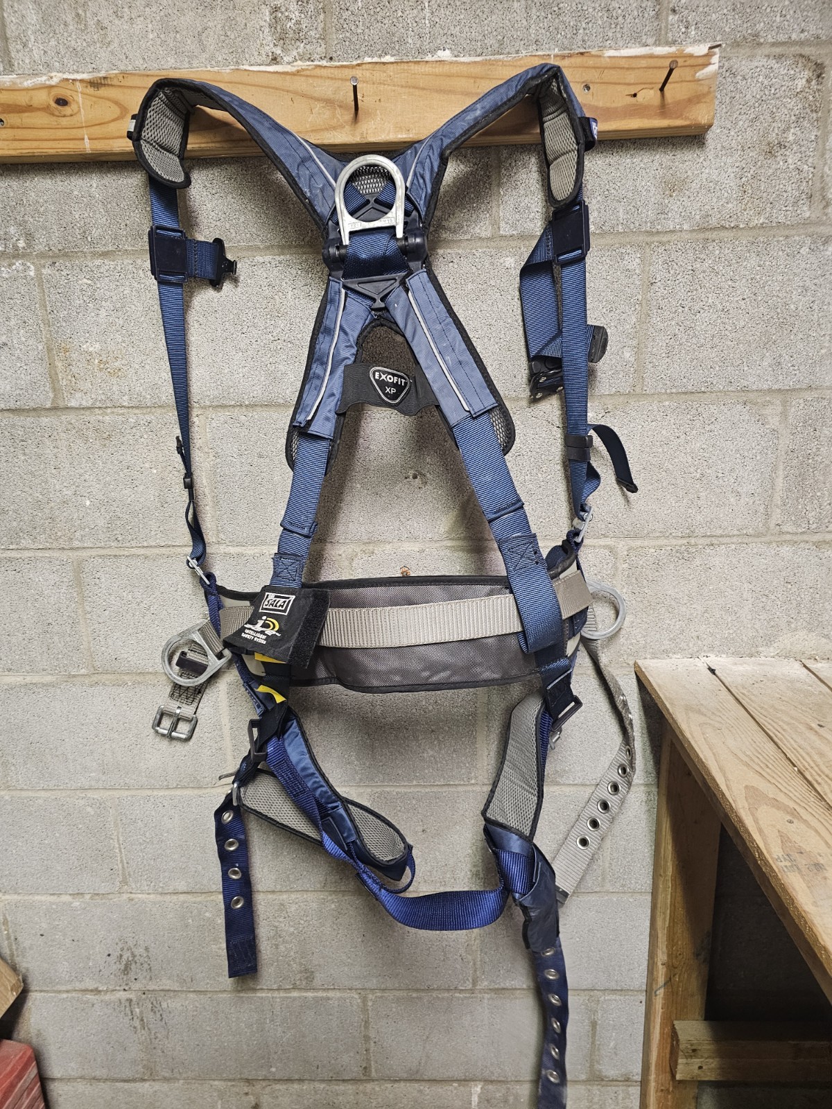 3M DBI-SALA EXOFIT XP XL FULL BODY HARNESS FALL PROTECTION 1110178 XXL BELT