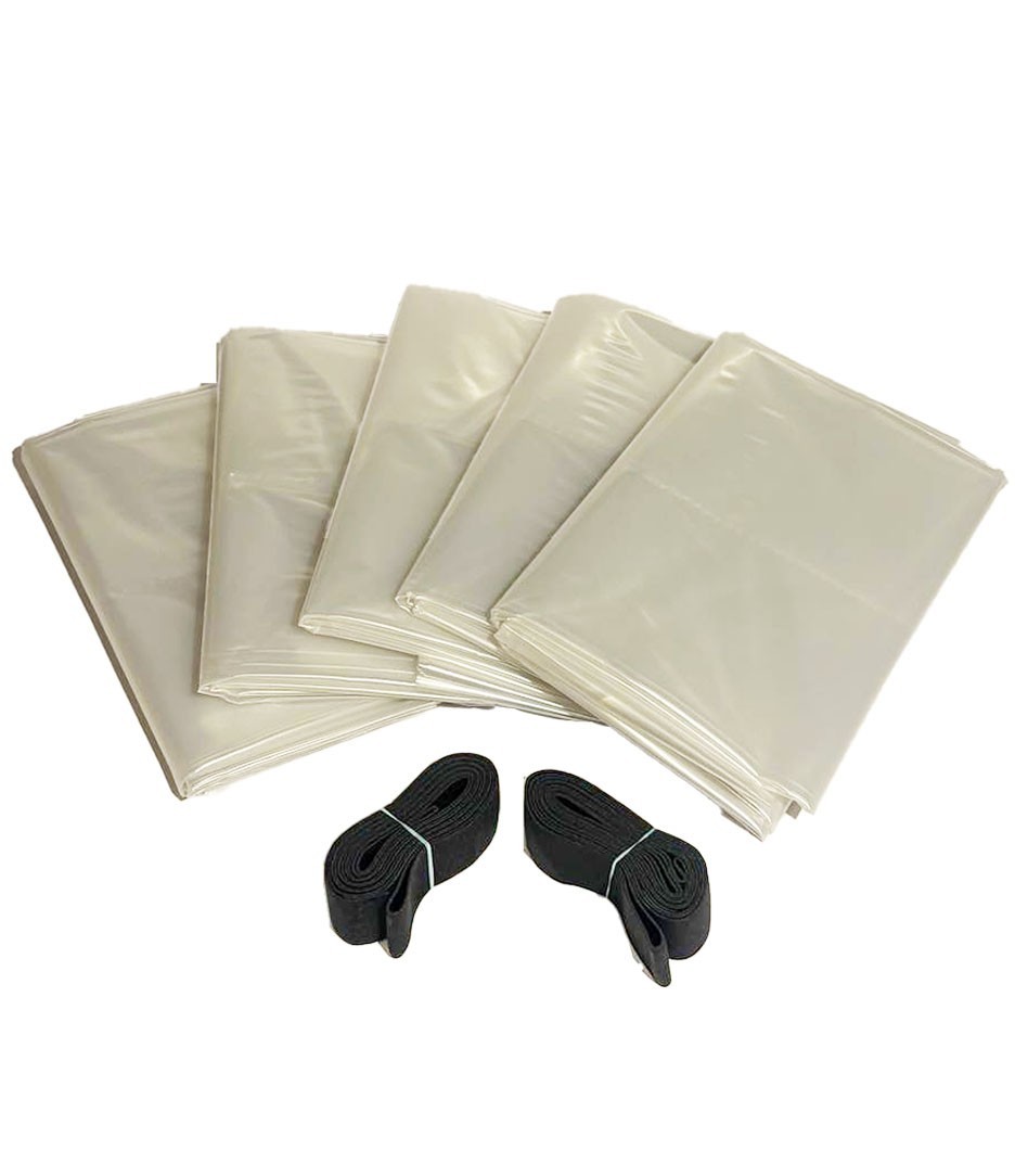 70 Gallon Stock Tank Liners 5-Pack + 2 Elastic Bands