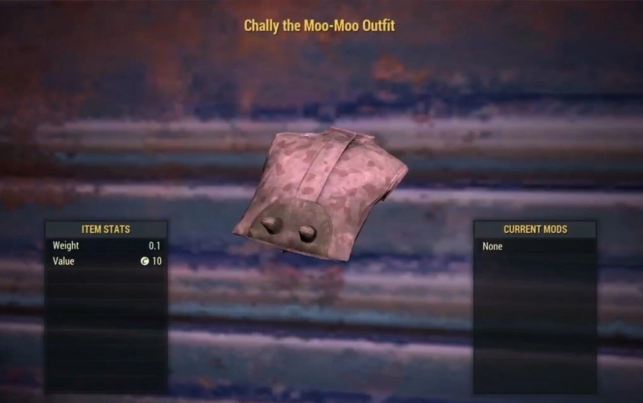 (Xbox) Chally the Moo-Moo Outfit