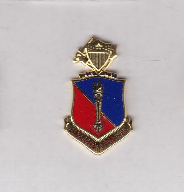 US Army Adjutant General Center & School AG crest DUI badge G-23
