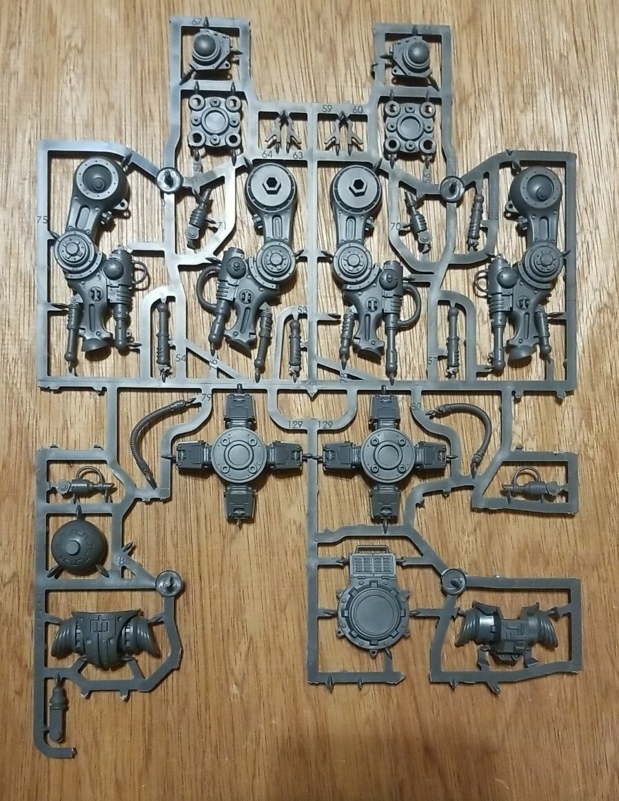 Warhammer 40k imperial knight legs bits