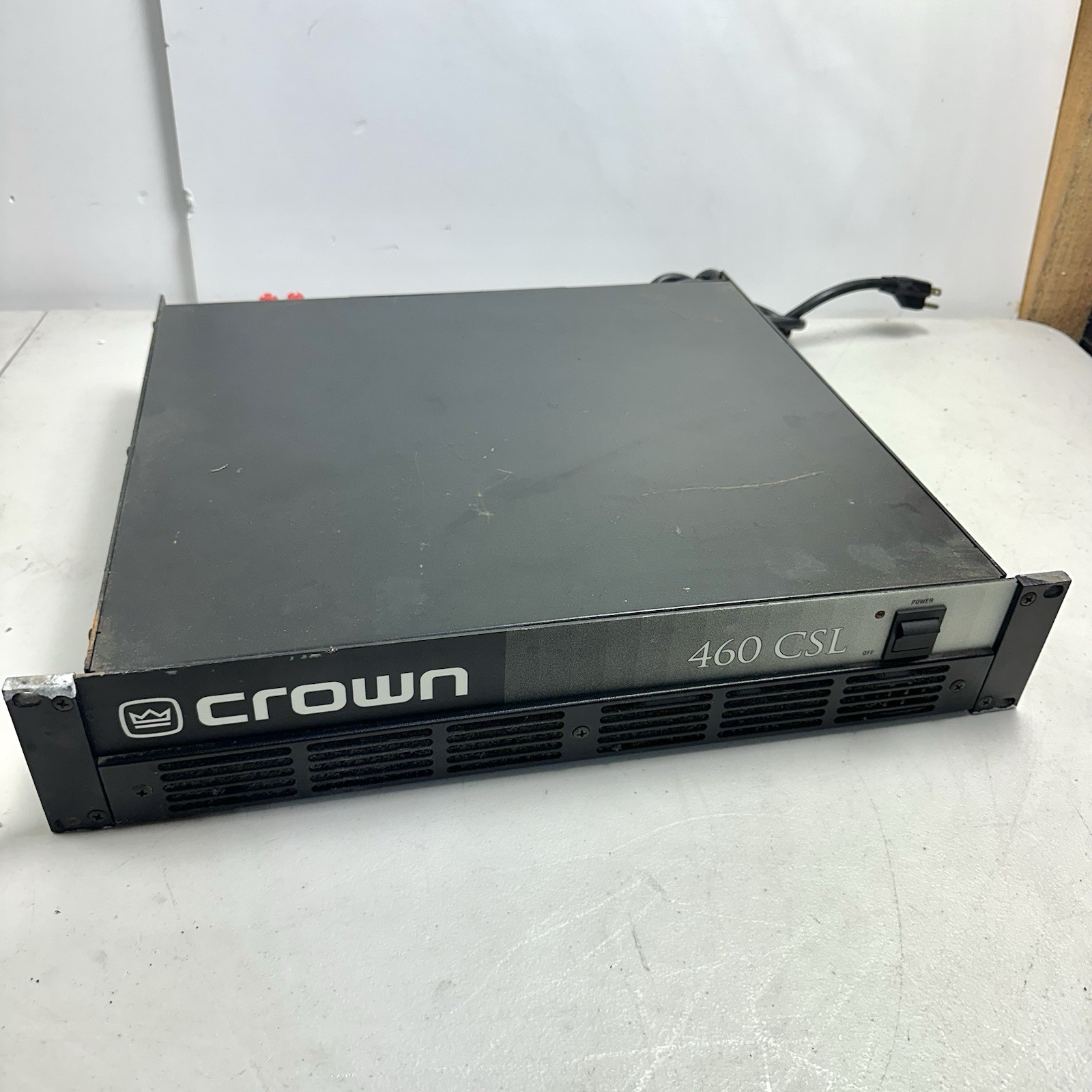 Crown 460 CSL 2-CHANNEL Commercial Power Amplifier Rack Mount *TESTED