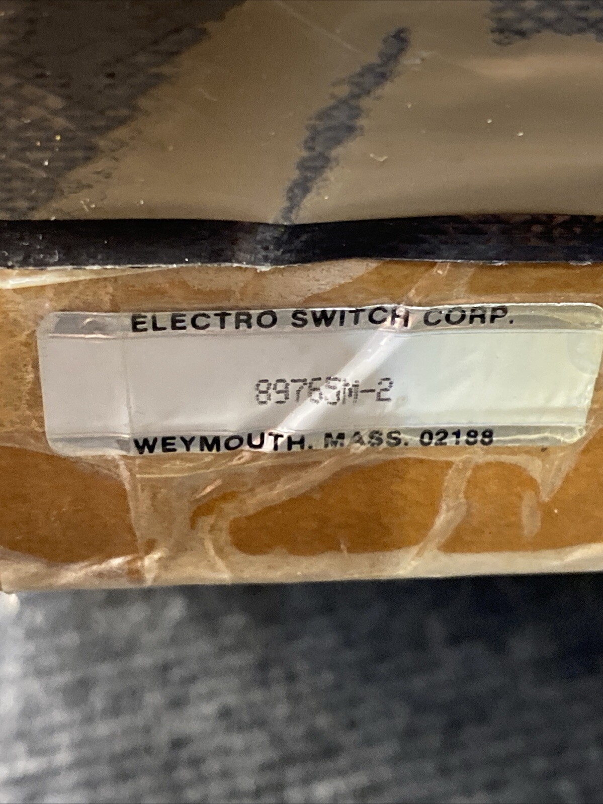 New Electroswitch 89765M-2 Trip Unit Switch