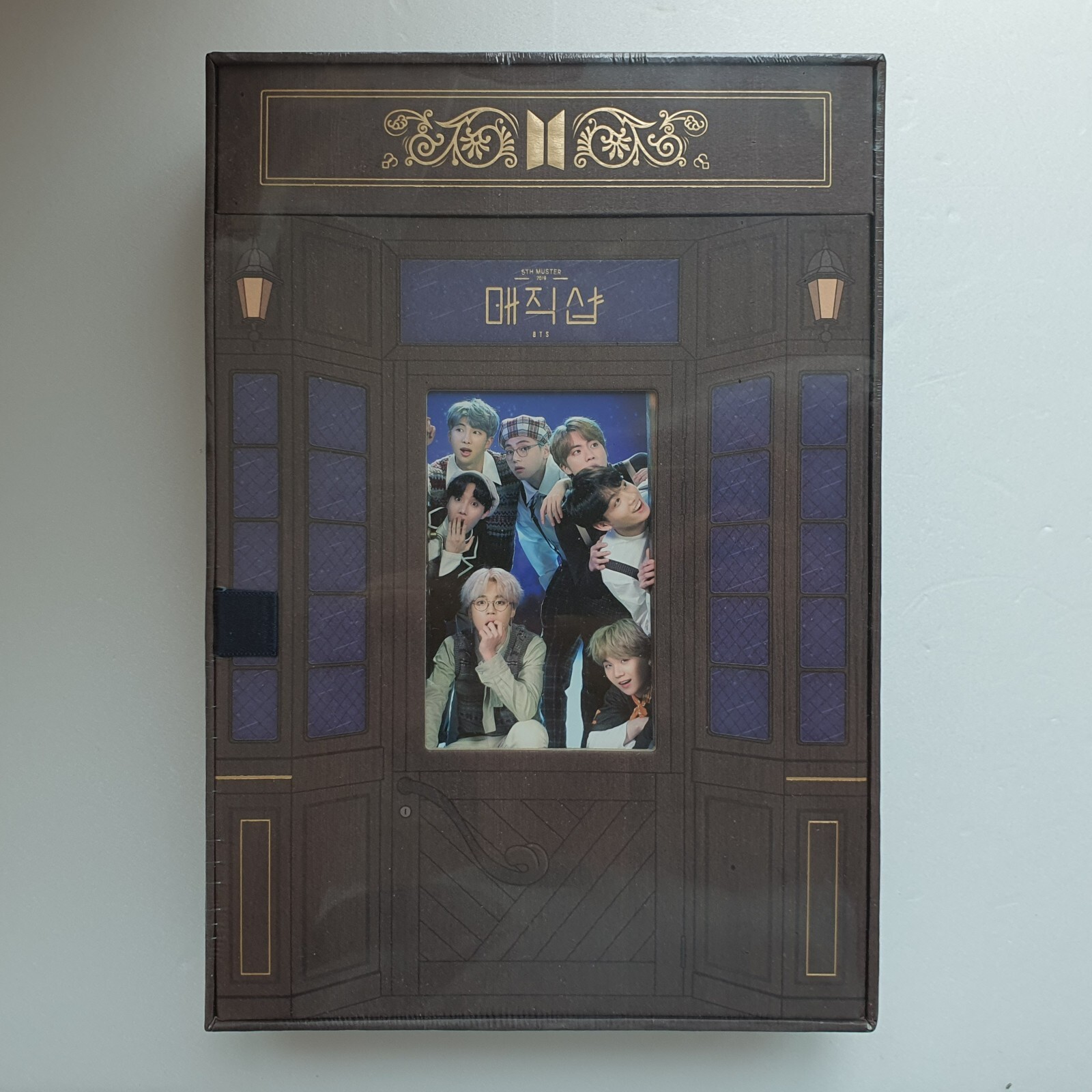 BTS Official 5th Muster Magic Shop DVD Full Package Sealed Rare Free Expedited