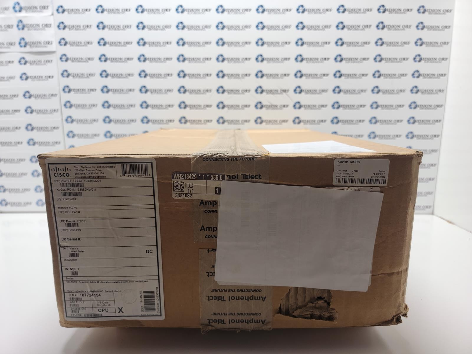 Cisco Fiber Manager DataLinxs 19 Rack Enclosure PN 750181, SKU 21332