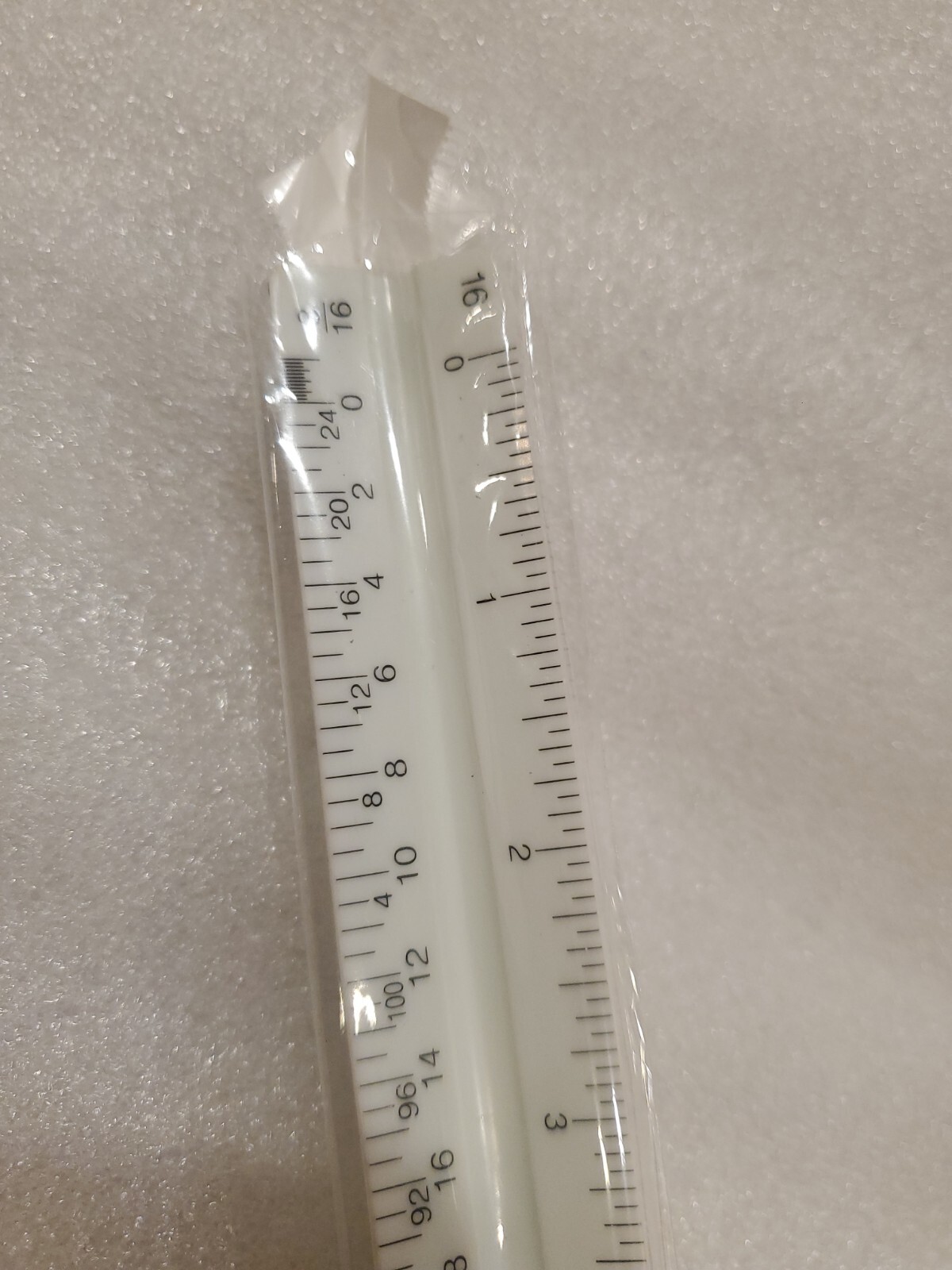 Pacific Arc 91120.12" ARCHITECT Triangular Scale.Open divided: 3/32, 3/16, 1/8,