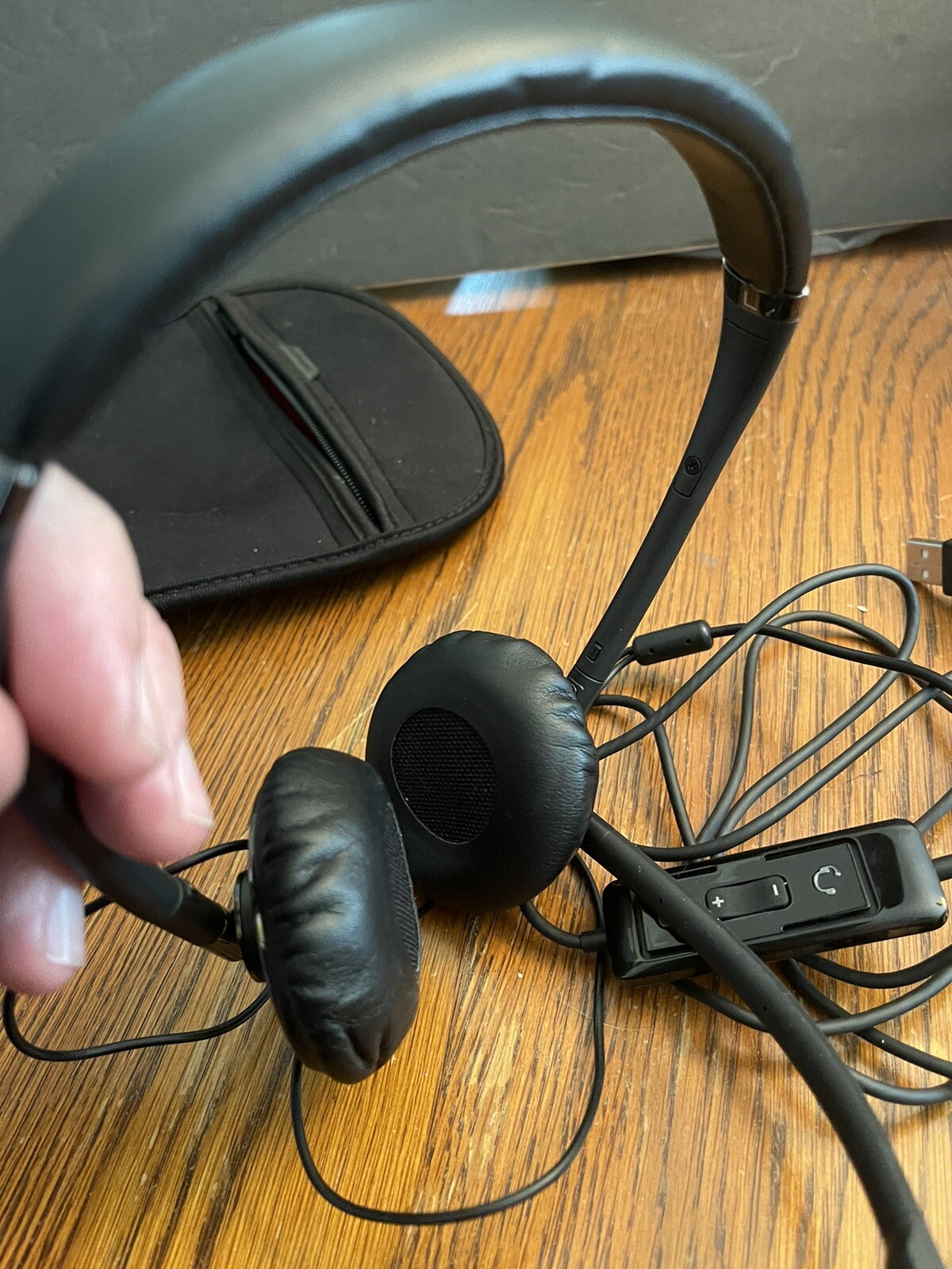 Plantronics Blackwire C420-M Wired USB Stereo Headset With Mic