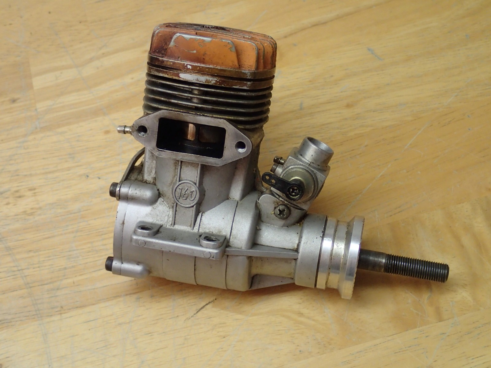 OS Max FX 160 Model RC Engine Made in Japan Rough Estate Item Project
