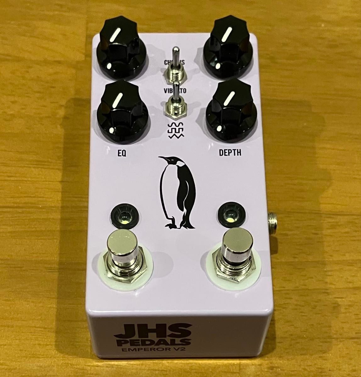 JHS Emperor V2 Analog Chorus with Tap Tempo Guitar Effects Pedal Purple F/S