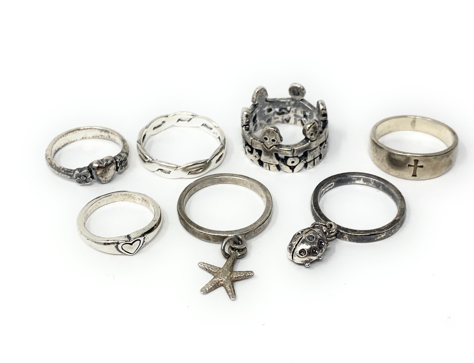 James Avery Small Pinky/ Baby Ring Variation sizes 1 to 4