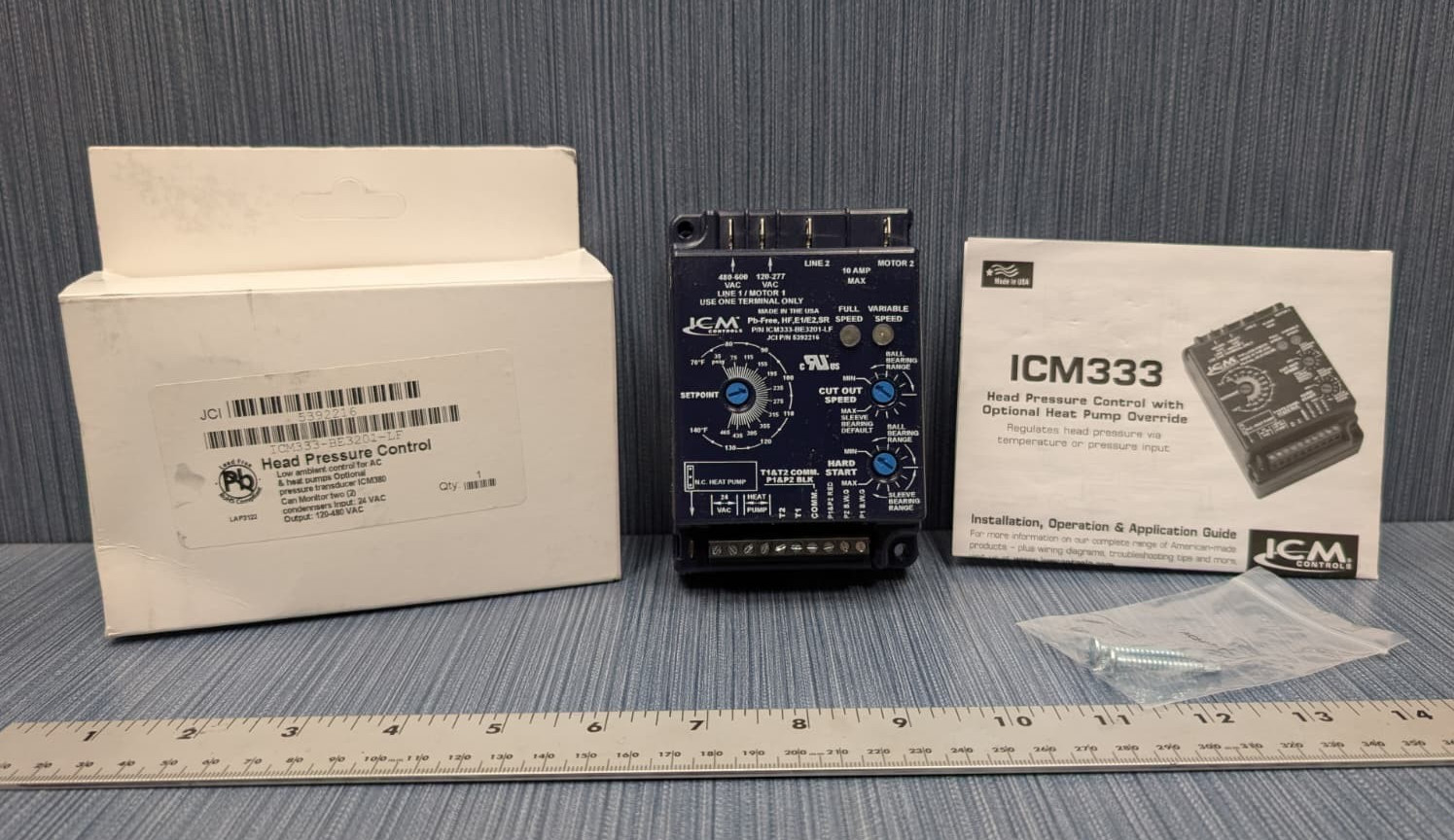 ICM ICM333-BE3201-LF Low Ambient Head Pressure Control 2LA04702412