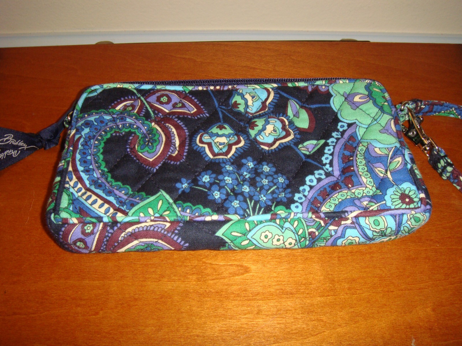 Vera Bradley Blue Rhapsody Wristlet