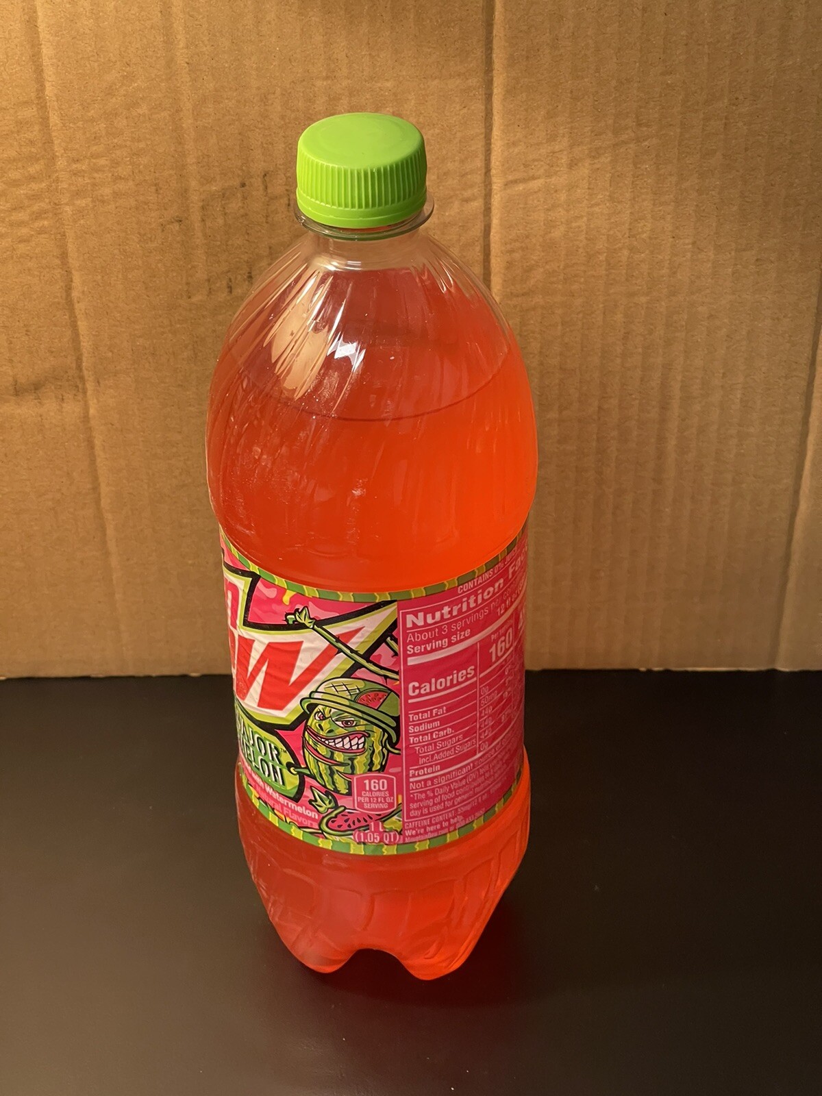 Mountain Dew Major Melon 1 Liter Bottle 1L