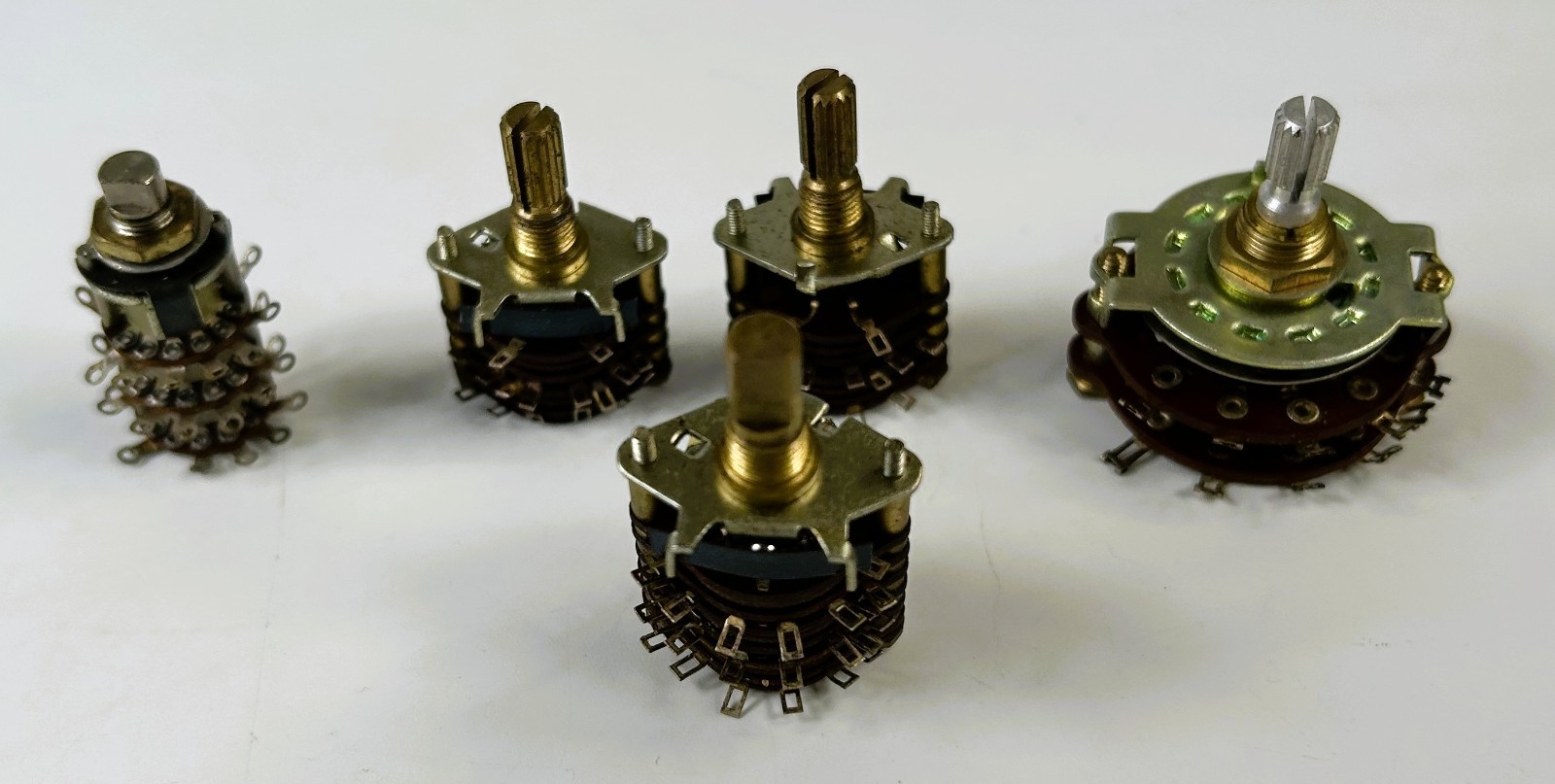 Vintage Lot of Rotary Switches Radio Amp Ham Parts