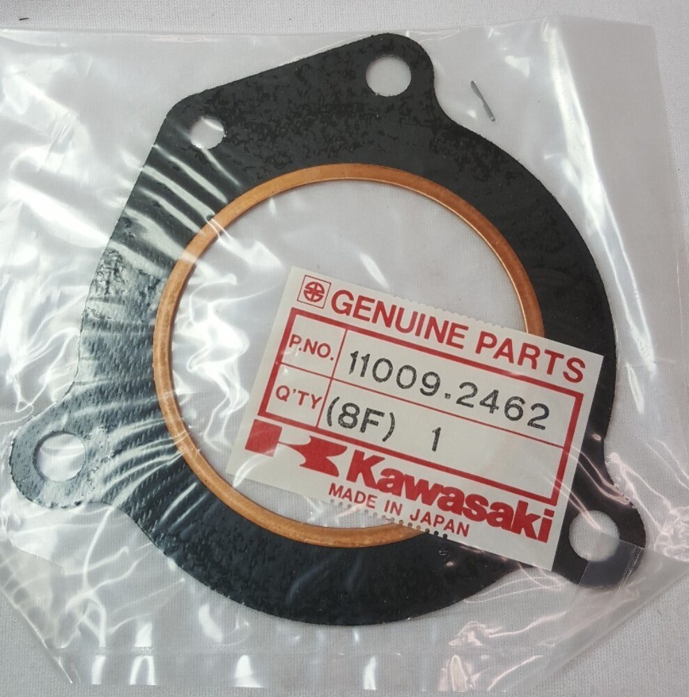 NEW GENUINE KAWASAKI 11009-2462 GASKET,EXHAUST PIPE JS550 1986-90