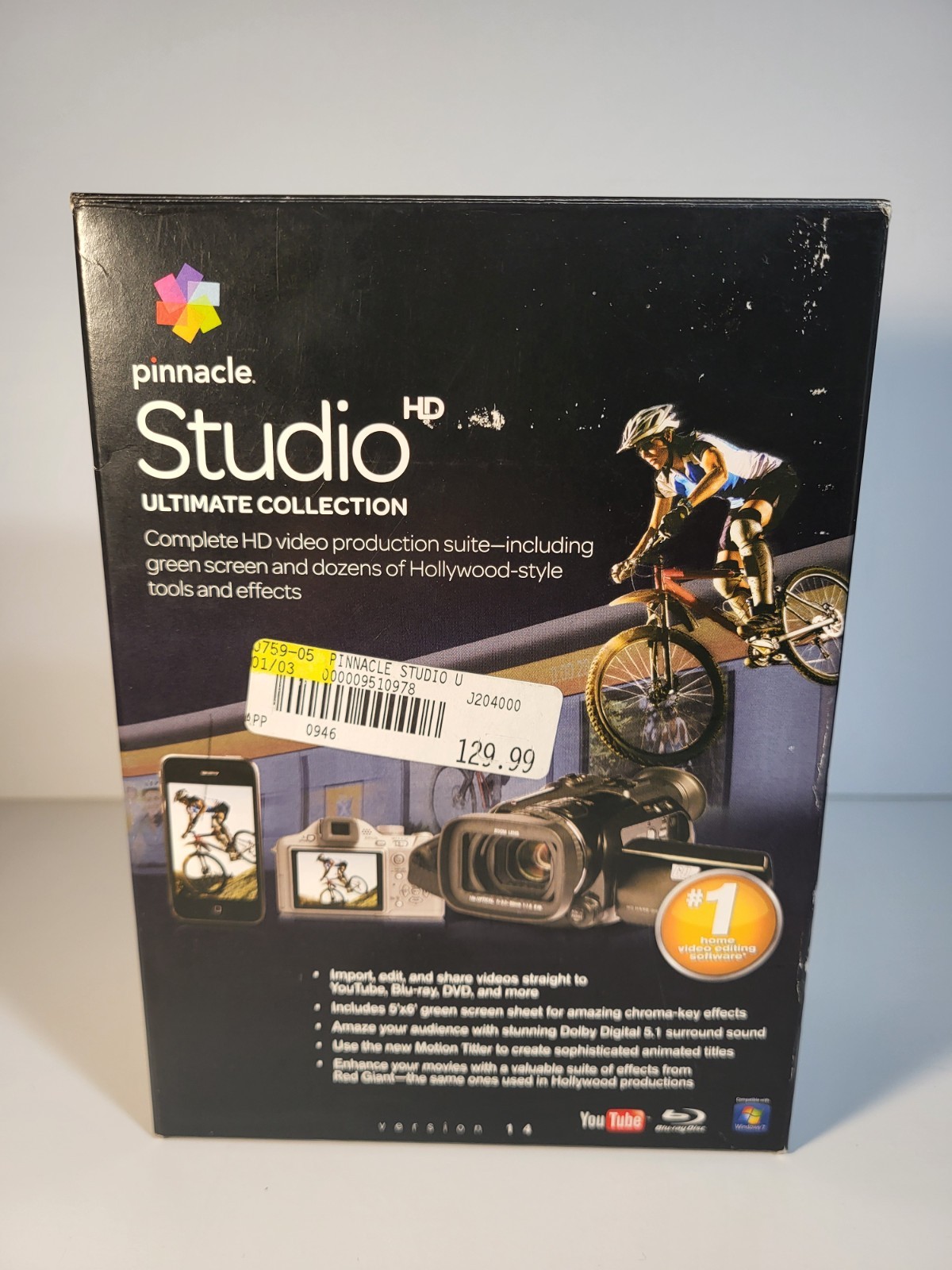 Pinnacle Studio HD Ultimate Collection Version 14 For Windows PC - Open Box