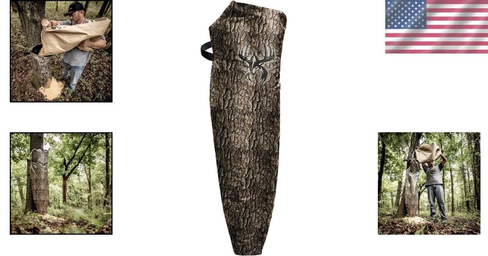 Weatherproof Trubark HD Gravity Feeder for Deer - Effortless Hunting Solution