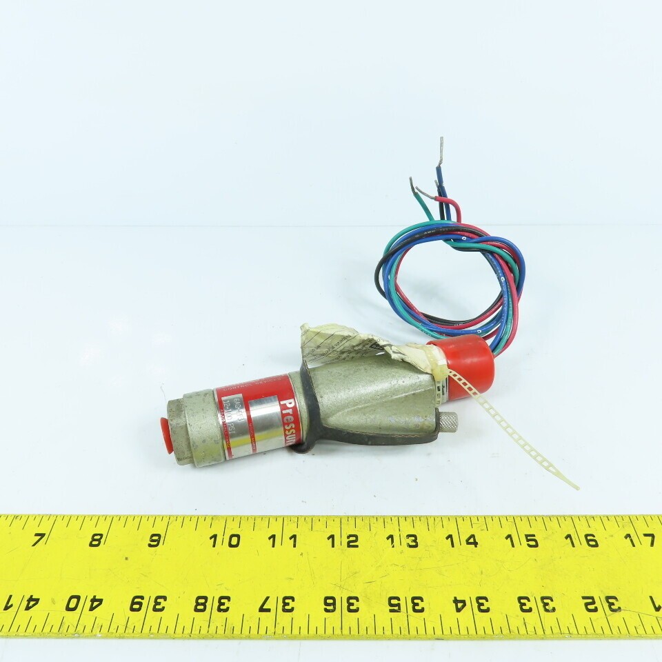 SOR Static-O-Ring 6AG-EF3 Pressure Switch 12-100 PSI