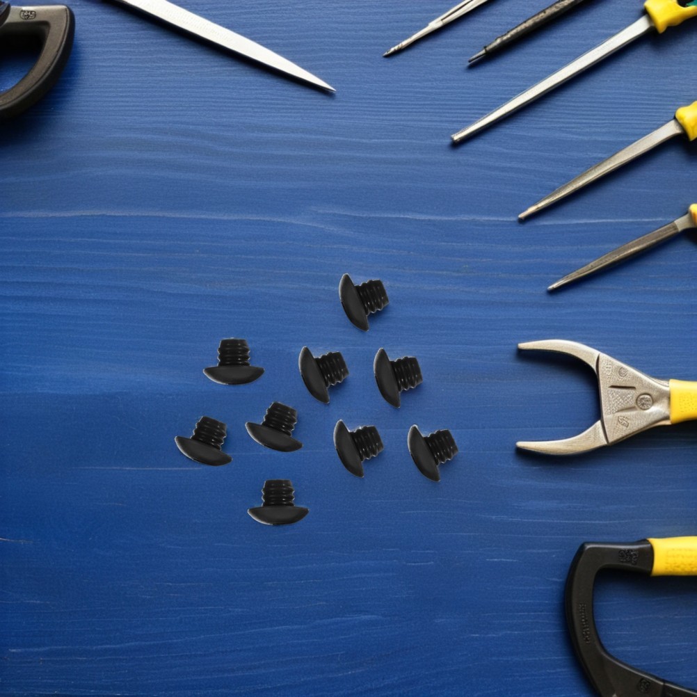 50 Pcs Pegboard Hook Lock Stoppers Organizer Accessories Black Clips