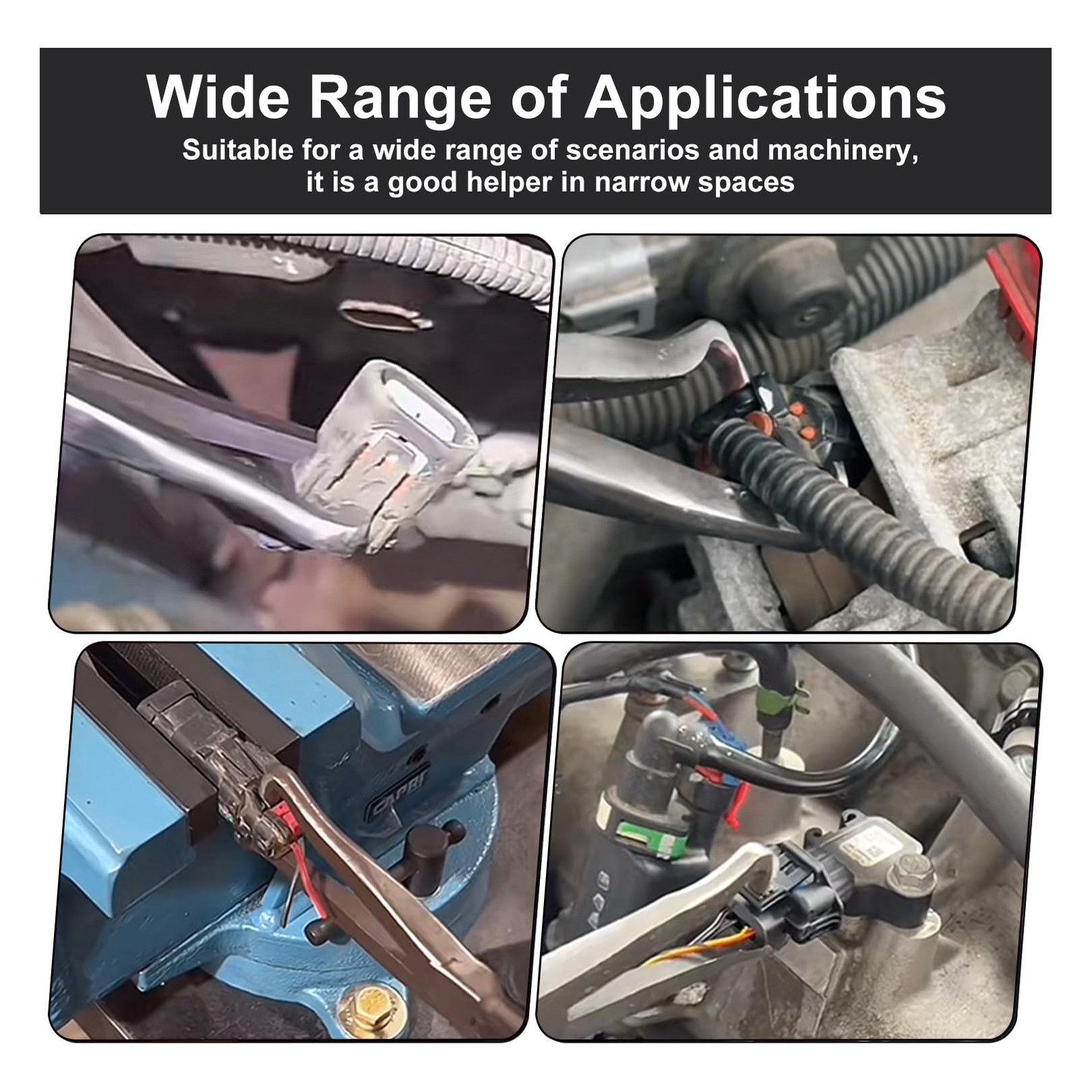 Electrical Disconnect Pliers 37980, Electrical Connector Separator 13120, 8in...