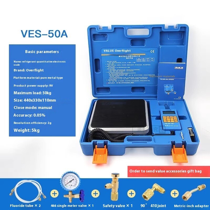 Electronic Scale VES-50A Precision Called Quantitative Fluorine Balance Scale