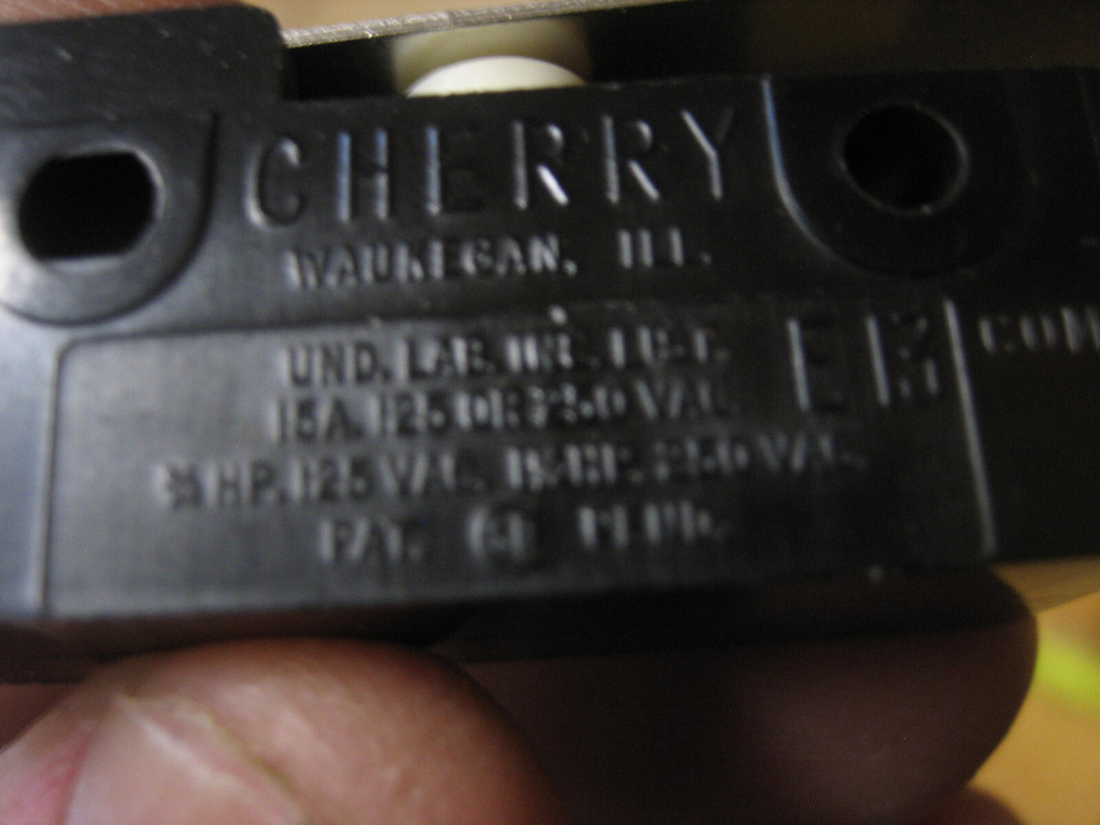 Cherry ZF E13-0-2-H Micro Switch,Std.Ratio Lever, NC CONTACTS ONLY-combined ship