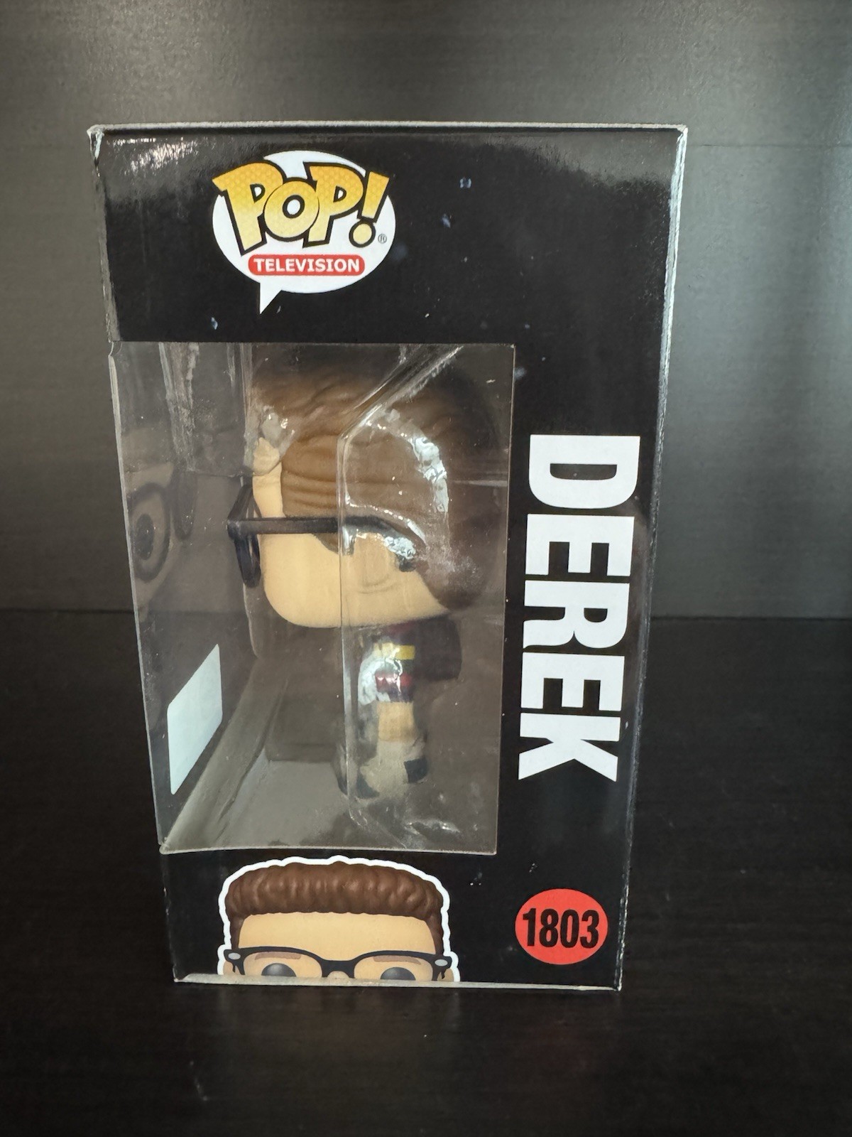 Funko Pop! Derek Turnbow #1803 Stranger Things Exclusive Vinyl Figure +PROTECTOR