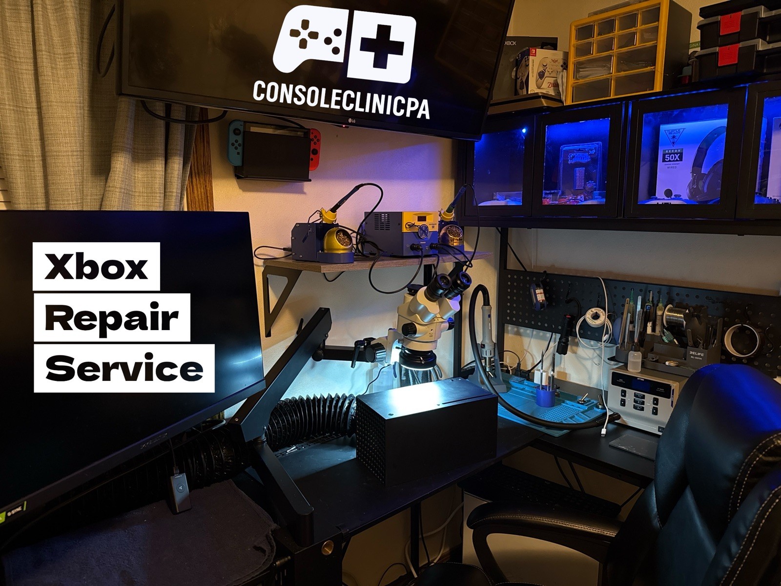 Xbox Series X/S HDMI Port Repair Service – Ripped Pads/No Video/ No Signal Fixed