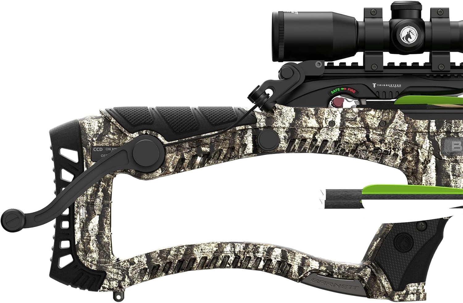 Black Crossbow Crank Cocking Device - 93% Resistance, Easy Installation