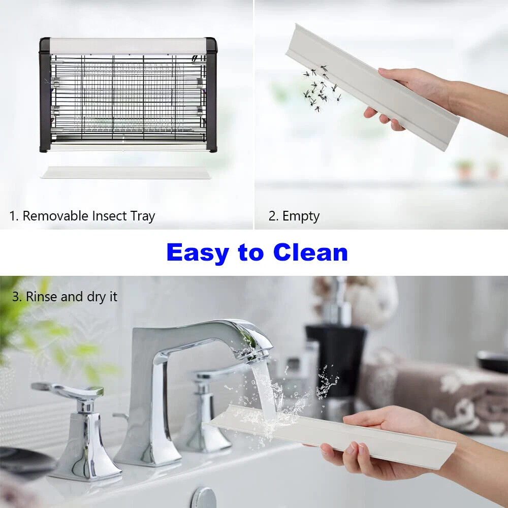 Lamp Insect Killer Mosquito Zapper Bug Pest Fly Trap Electric Indoor Light Lawn