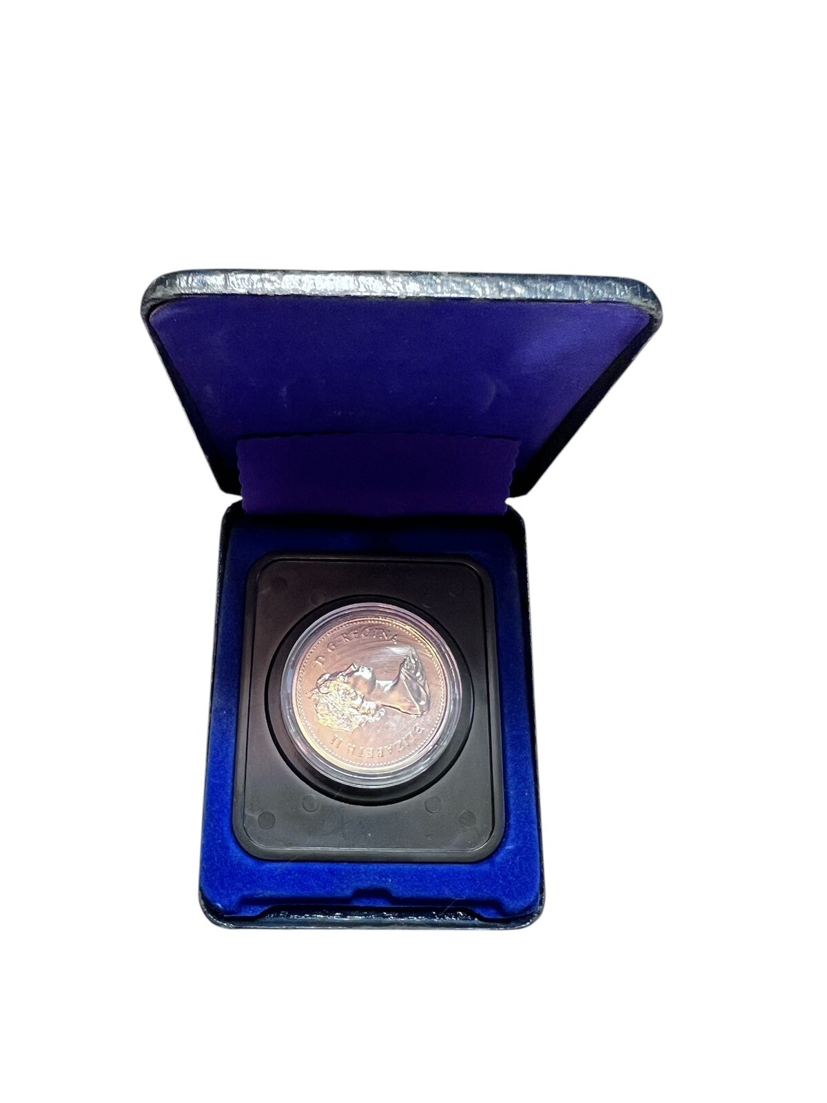 1976 Canadian Dollar Proof-Like Voyager Coin Uncirculated In Display Box