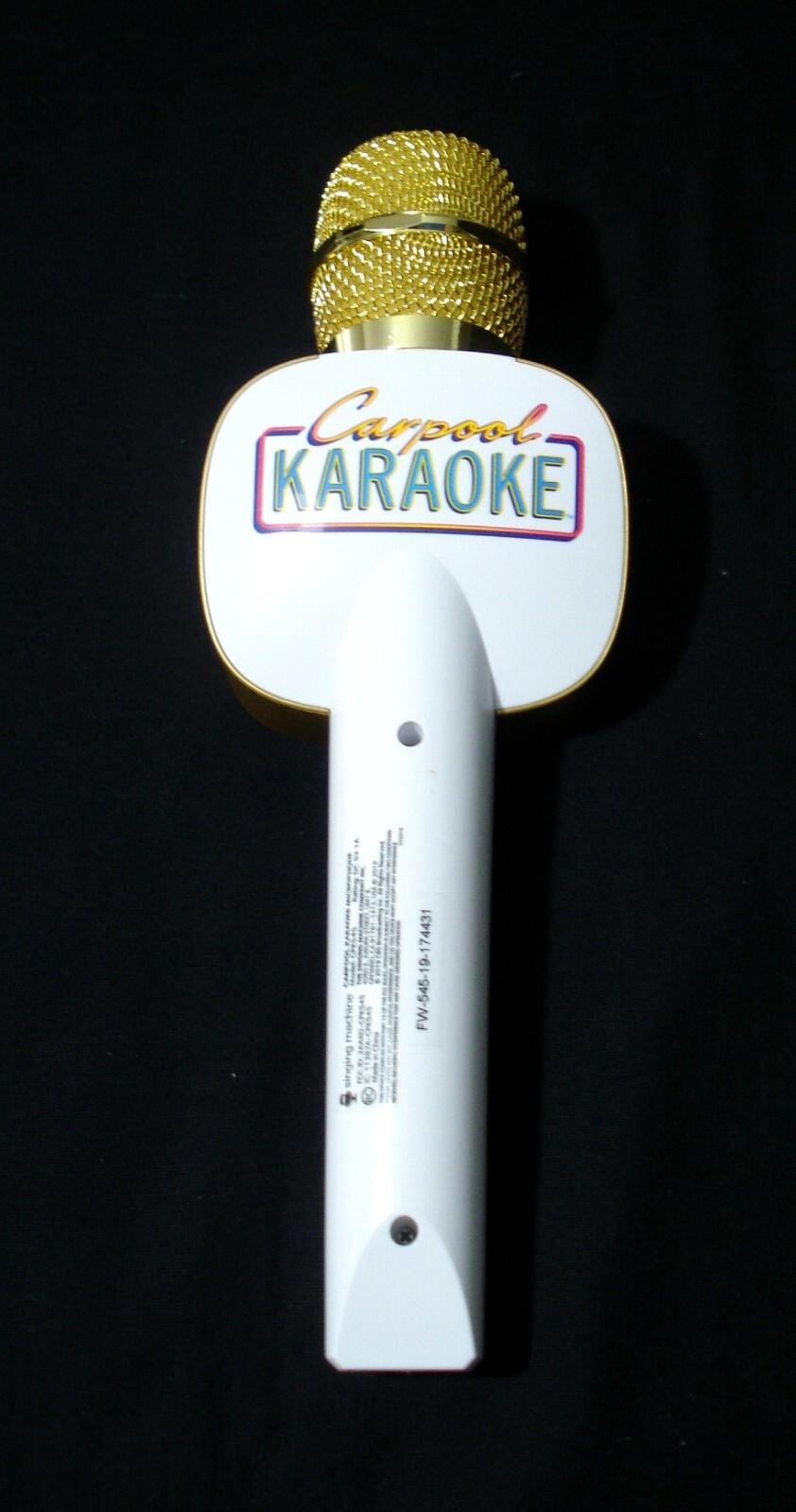 CARPOOL KARAOKE BLUETOOTH MICROPHONE SINGING MACHINE