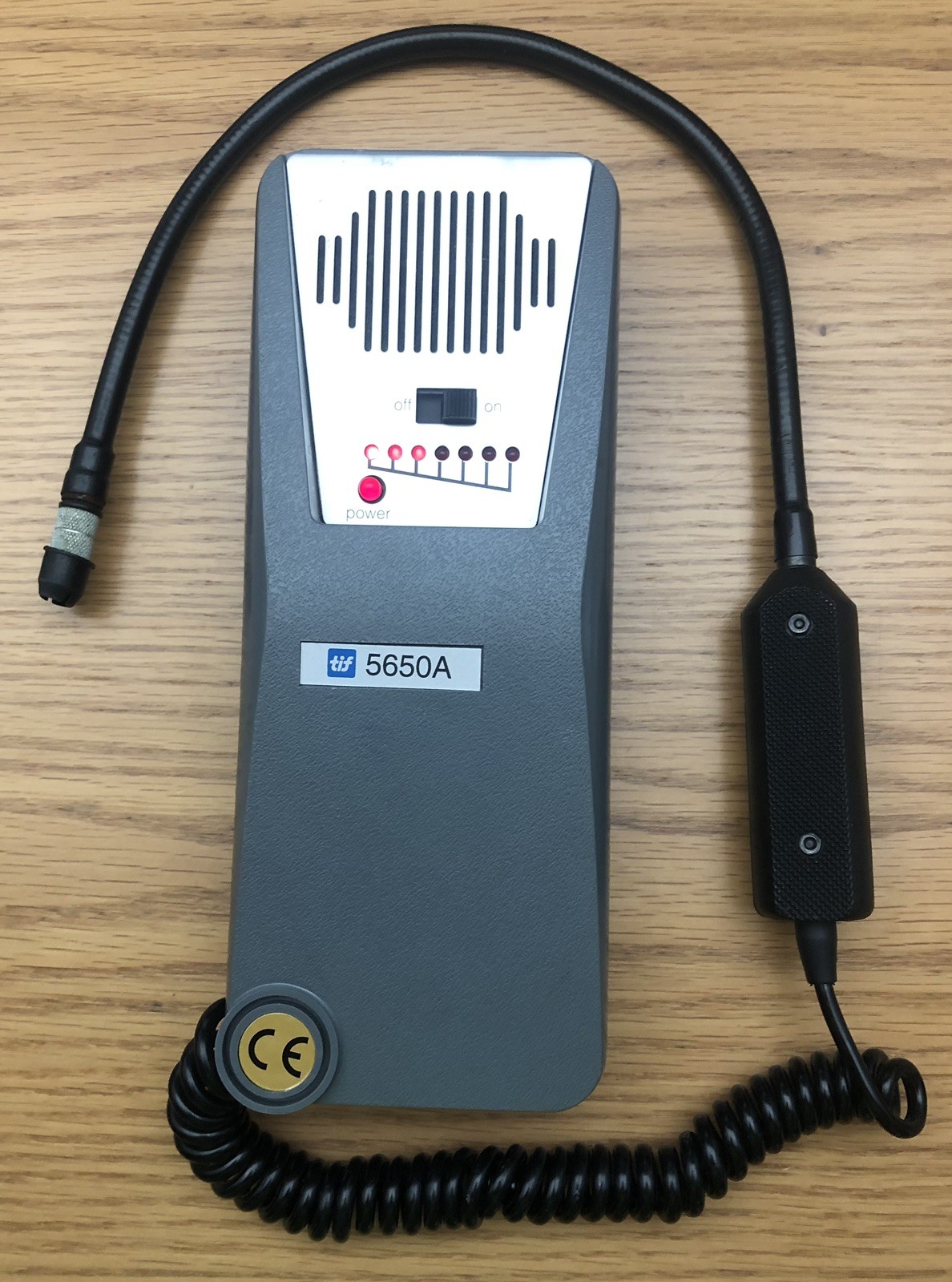 TIF 5650A Automatic Halogen Leak Detector -Powers On -Untested