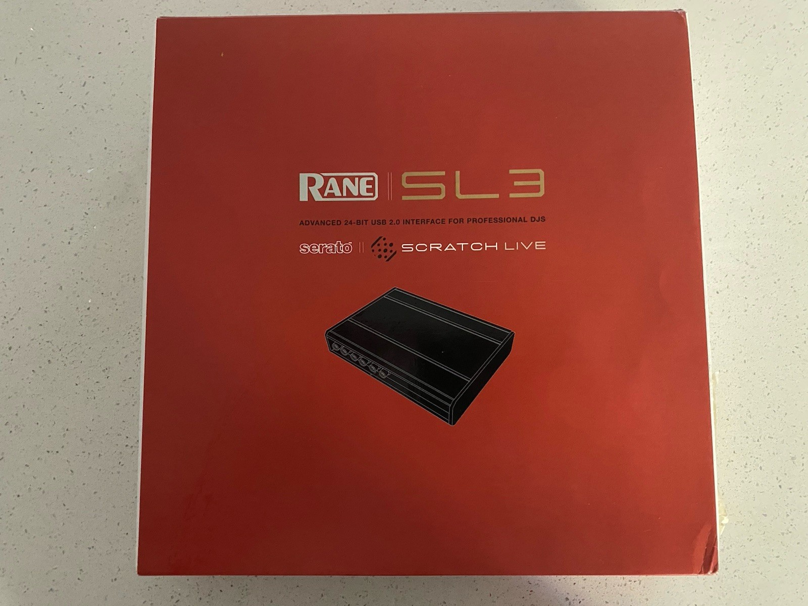 Rane Serato SL3 Scratch Live DJ audio interface Original Factory Box