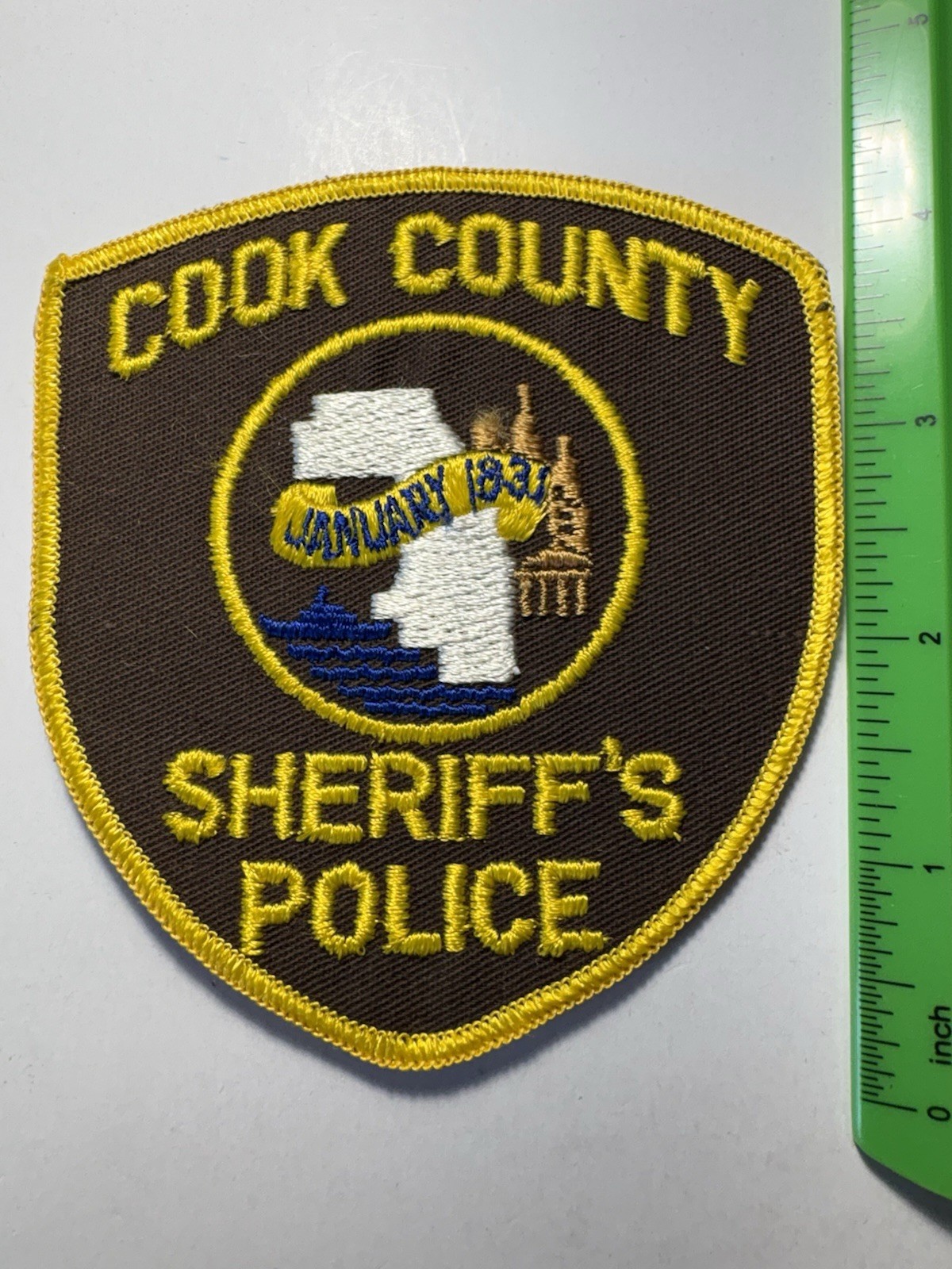 Cook County Illinois Sheriffs Police Patch
