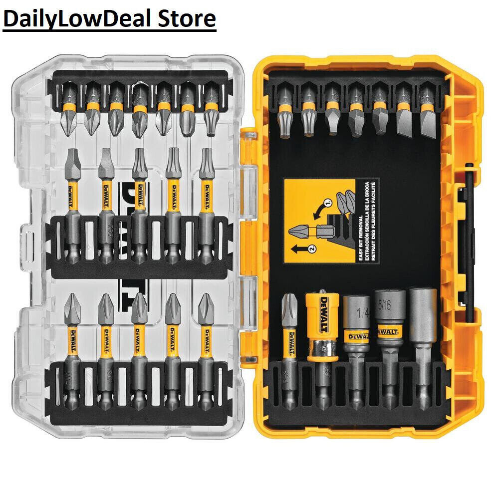 DeWalt DWAMF30 MAXFIT Impact Driver/Drill Screwdriving 30-Piece Set with Sleeve