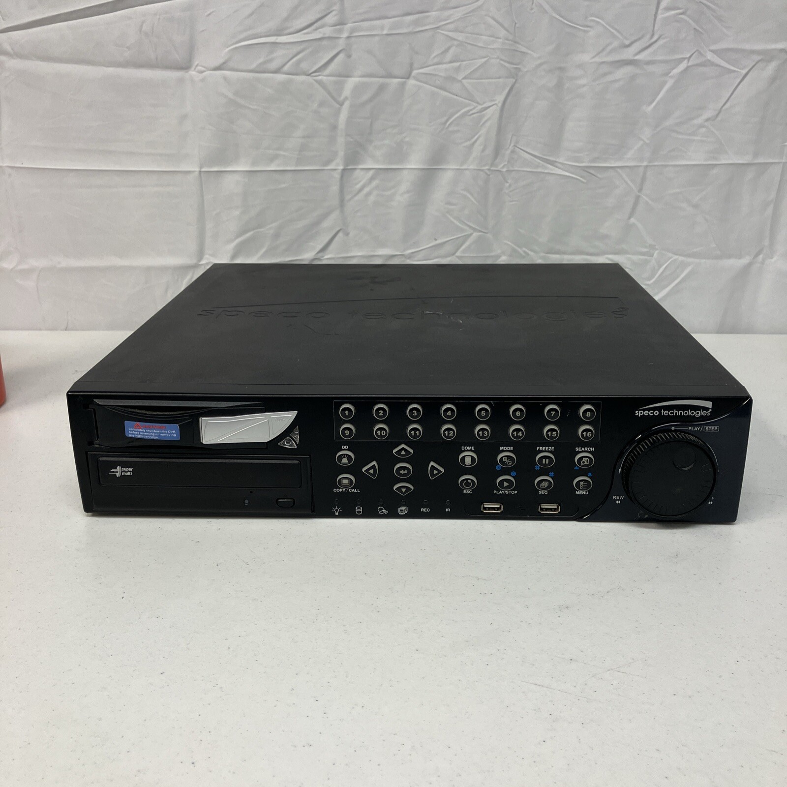 Speco Technologies DVR-T16IP DVR Recorder 16 Channel No Remote
