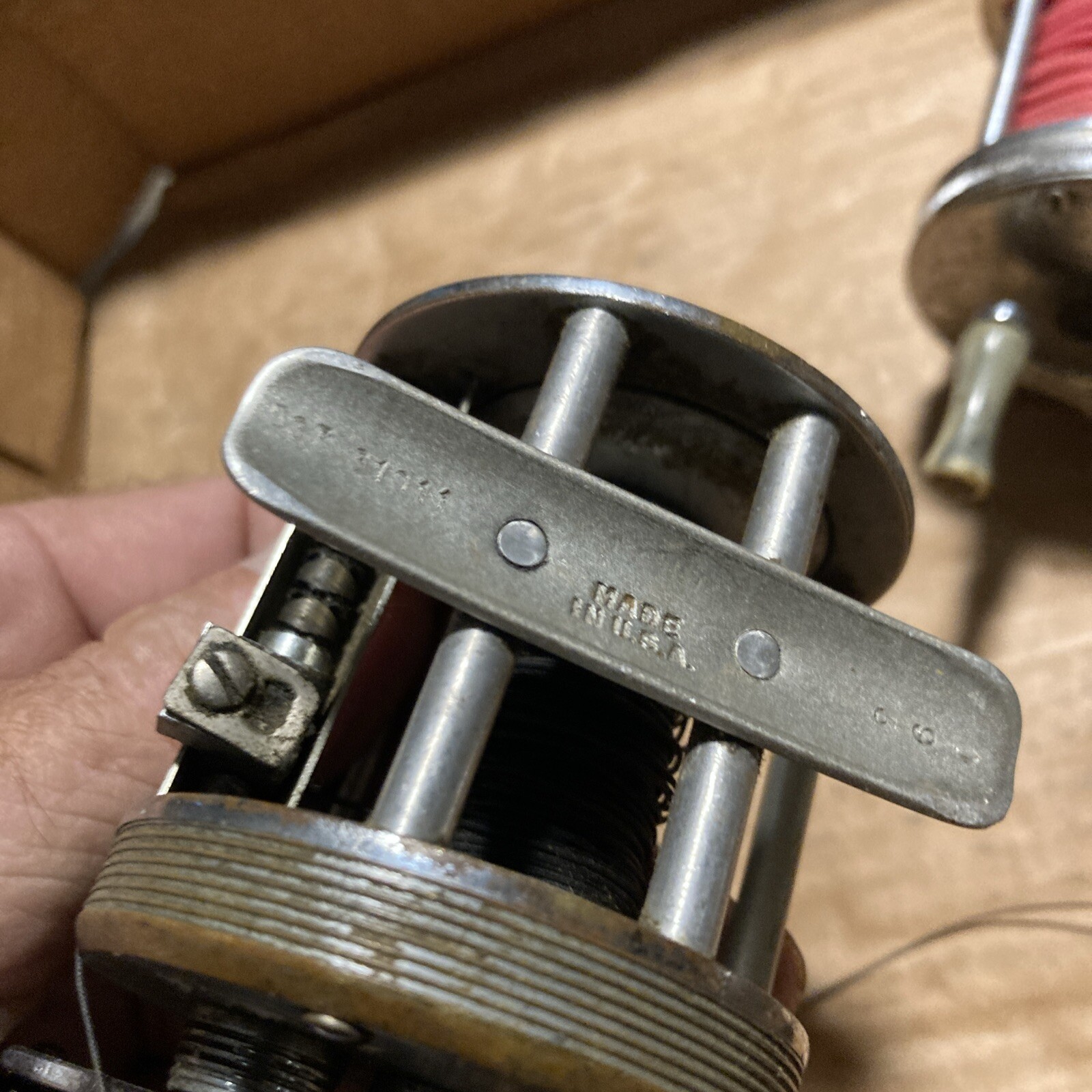 Vintage fishing reels