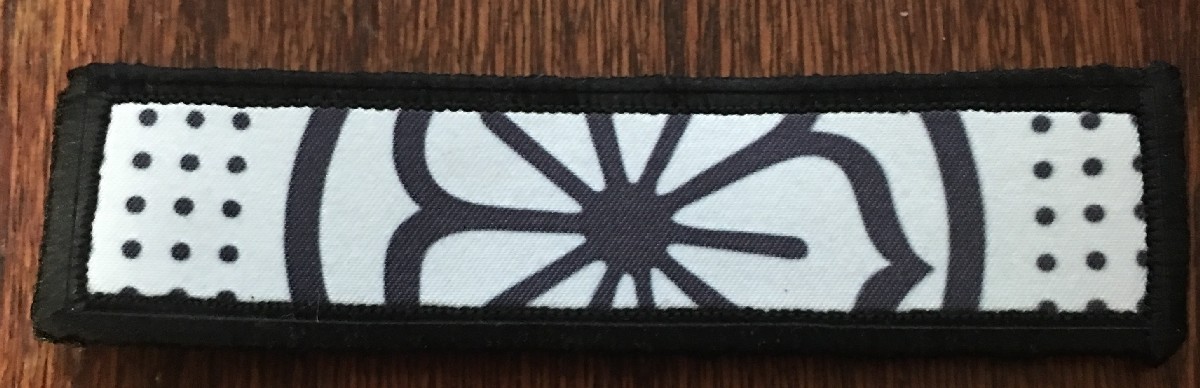 Samurai Jack Morale Patch Military Tactical Army Flag USA Hook Badge